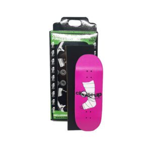 Close Up Fingerboard 34mm Broken Leg Pink Complete