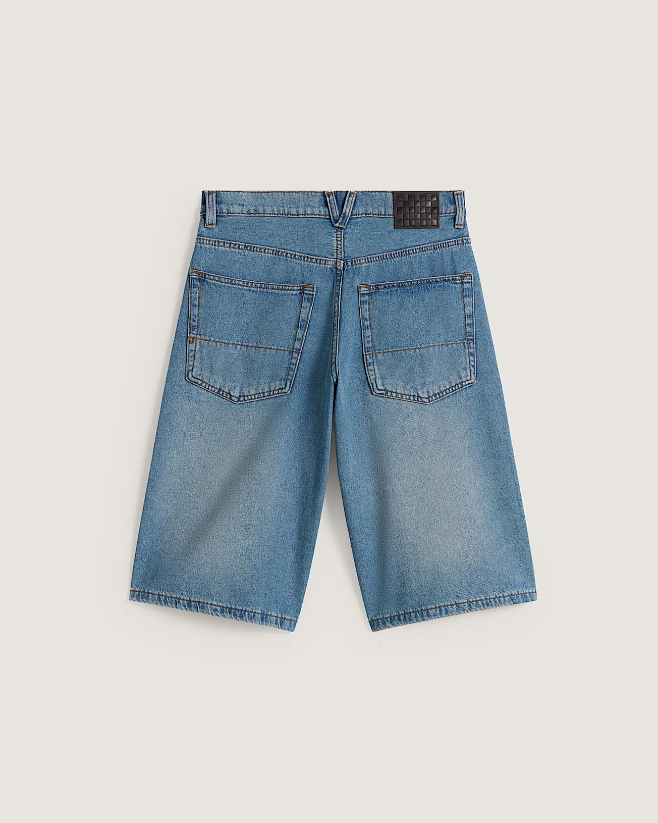 Vans Check-5 Baggy Denim Short Stone Wash / Blue (Youth)