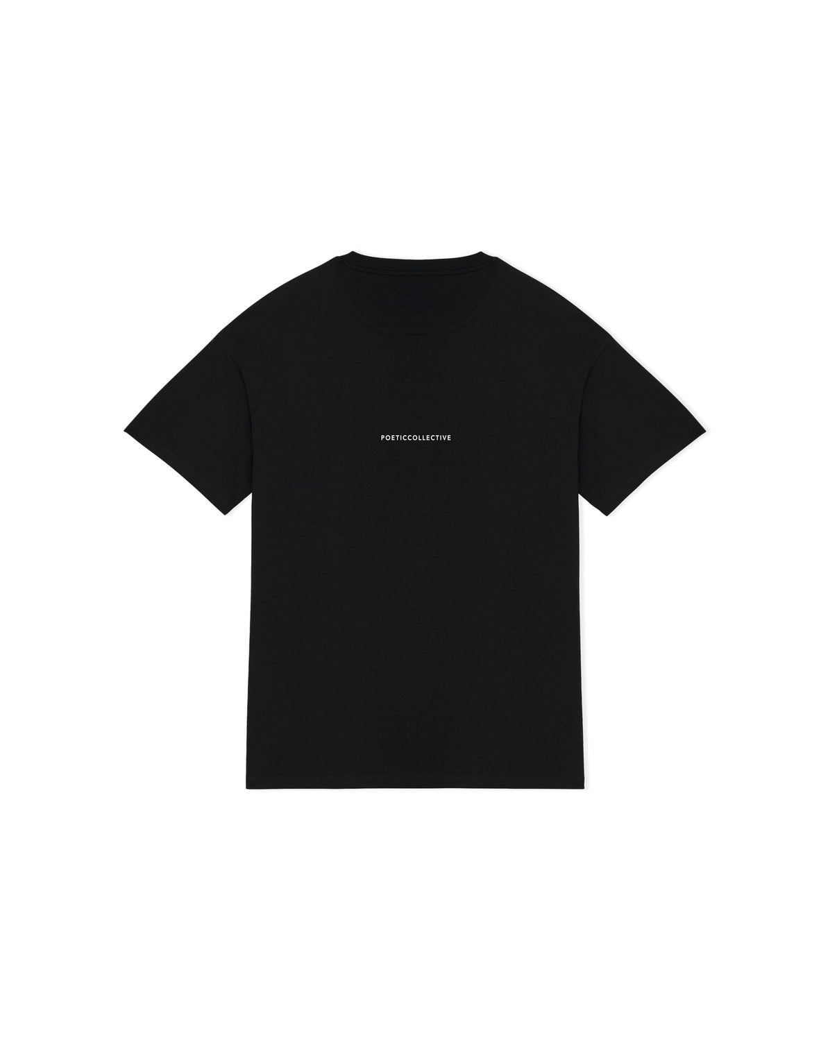 Poetic Crayon Chain Tee Black
