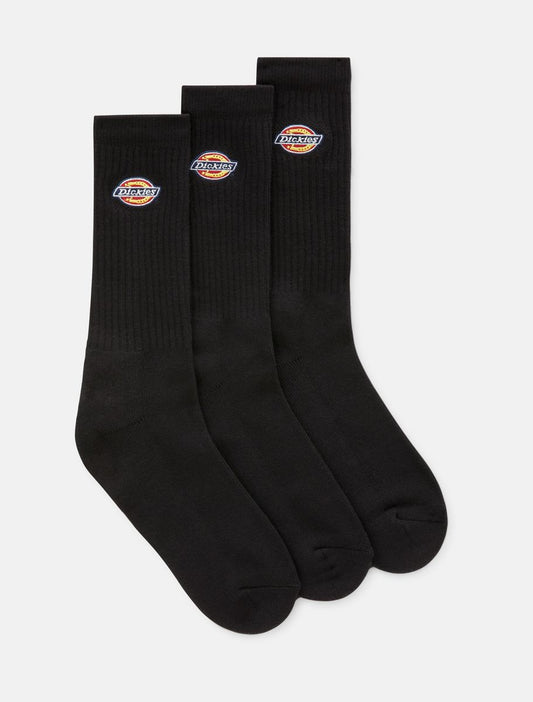 Dickies Valley Grove Socks 3-Pack Black