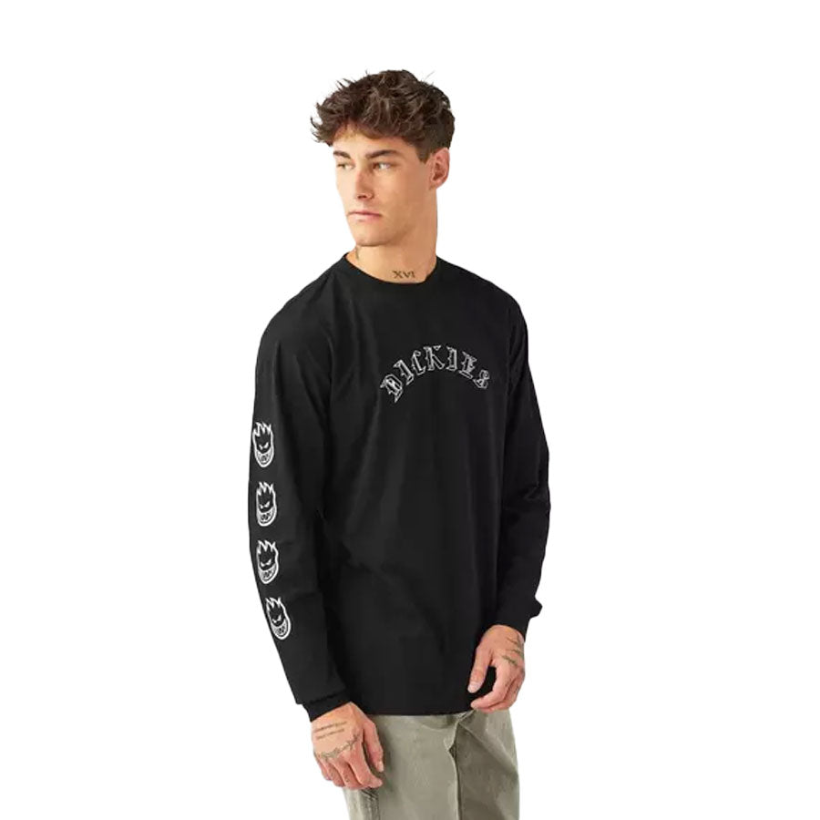 Dickies x Spitfire Longsleeve Black