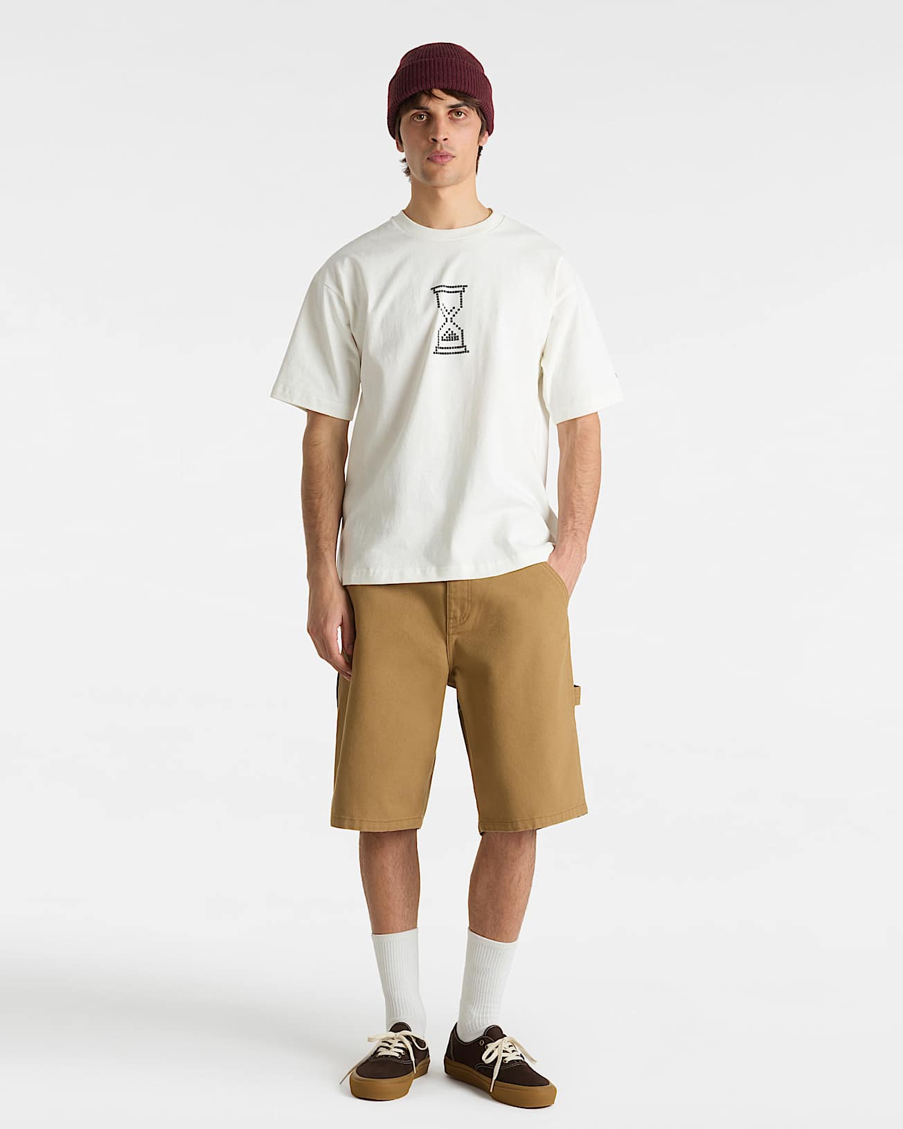 Vans Drill Chore Carpenter Canvas Short Dirt Brown