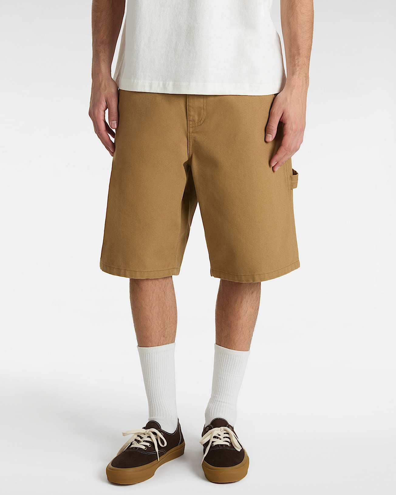 Vans Drill Chore Carpenter Canvas Short Dirt Brown