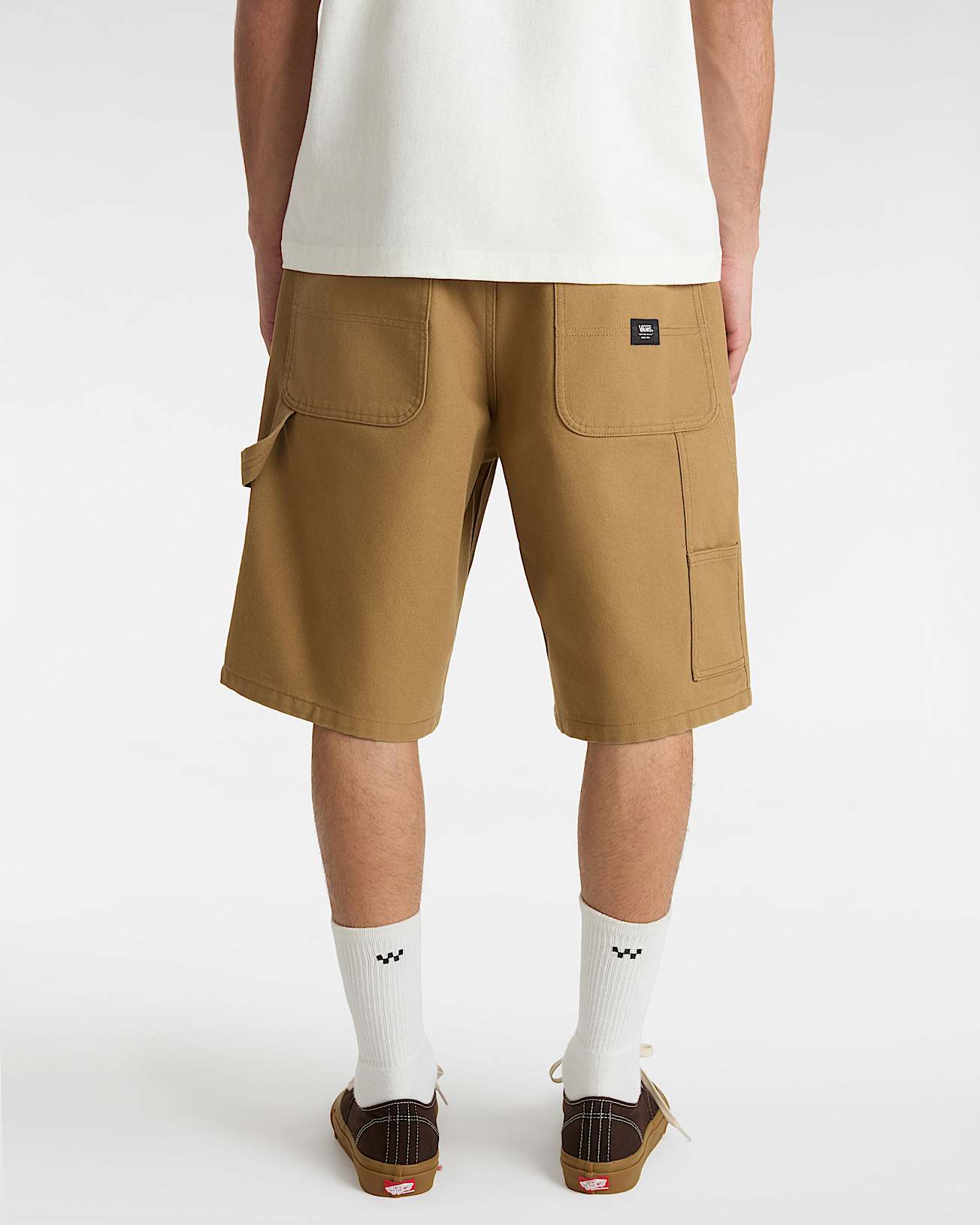 Vans Drill Chore Carpenter Canvas Short Dirt Brown