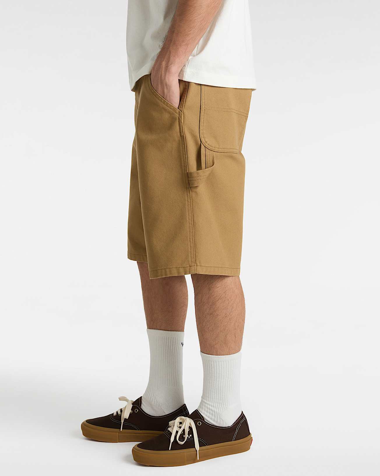 Vans Drill Chore Carpenter Canvas Short Dirt Brown