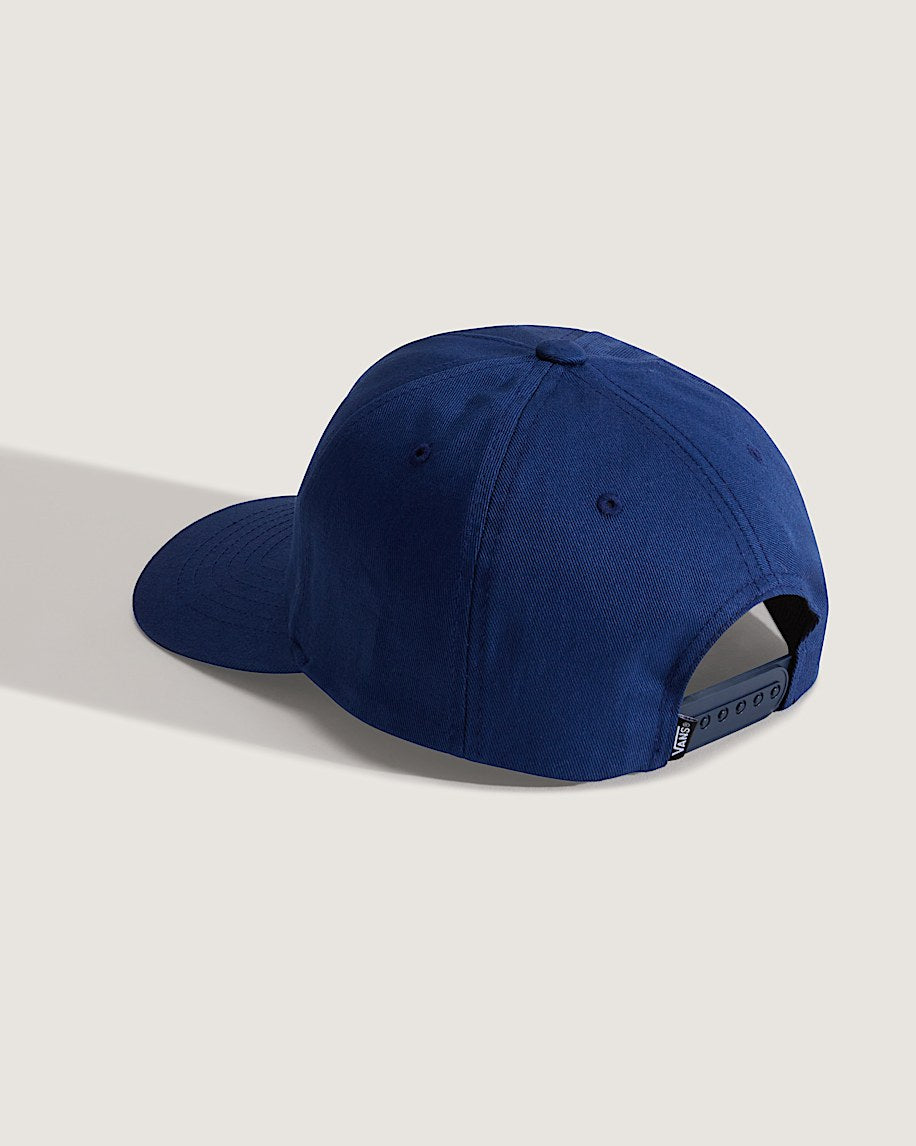 Vans Drop V Logo Snapback Cap Deep Indigo (One Size)