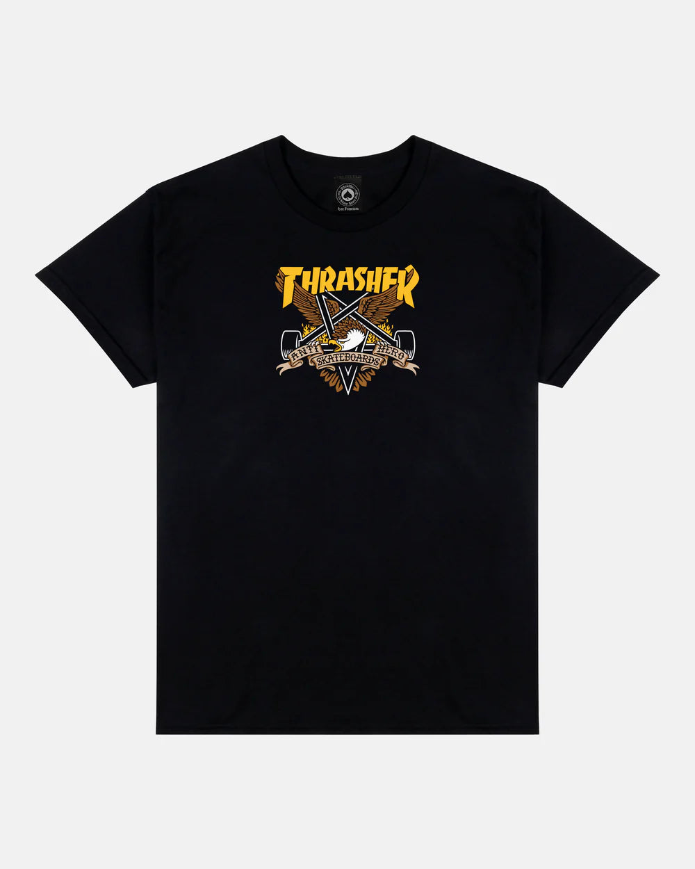 Thrasher x Anti-Hero Eaglegram Tee Black