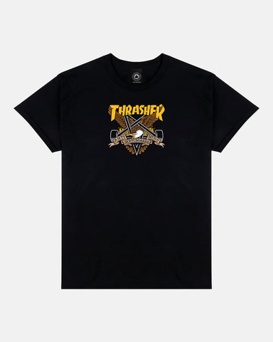 Thrasher x Anti-Hero Eaglegram Tee Black