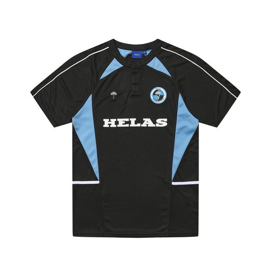 Helas Dolphin Football Polo Jersey Black/Blue