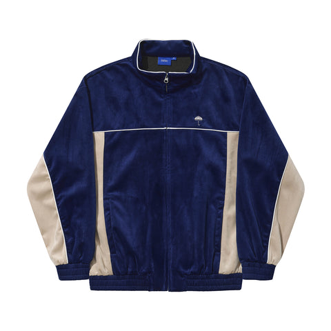 Helas Donny Tracksuit Jacket Navy/Beige