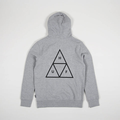 Huf Triple Triangle Essential Hood grey