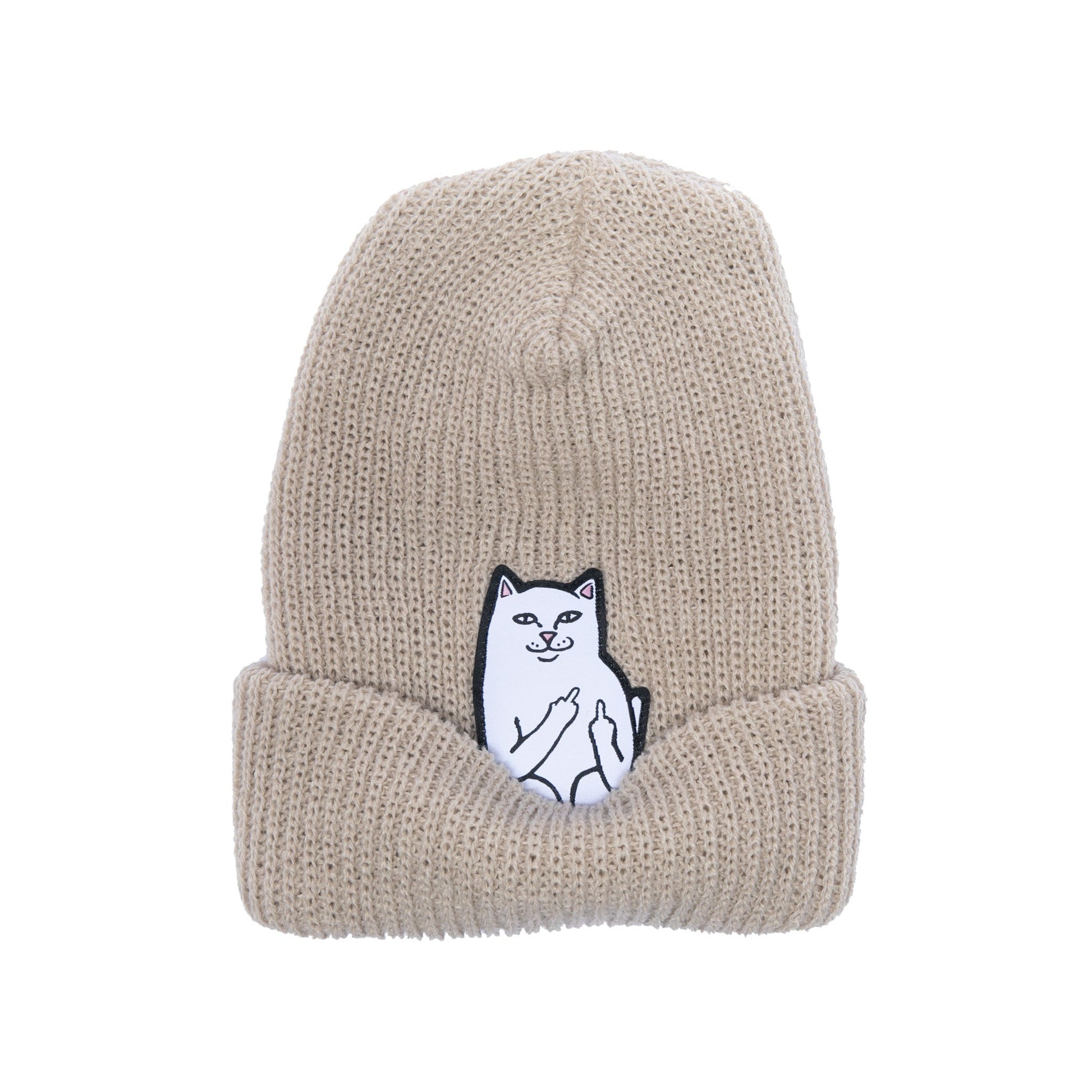 RipNDip Lord Nermal Rib Beanie Cream