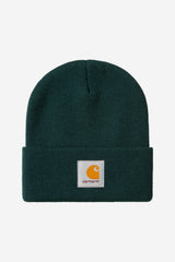 Carhartt WIP Short Watch Hat Beanie Dark Fir