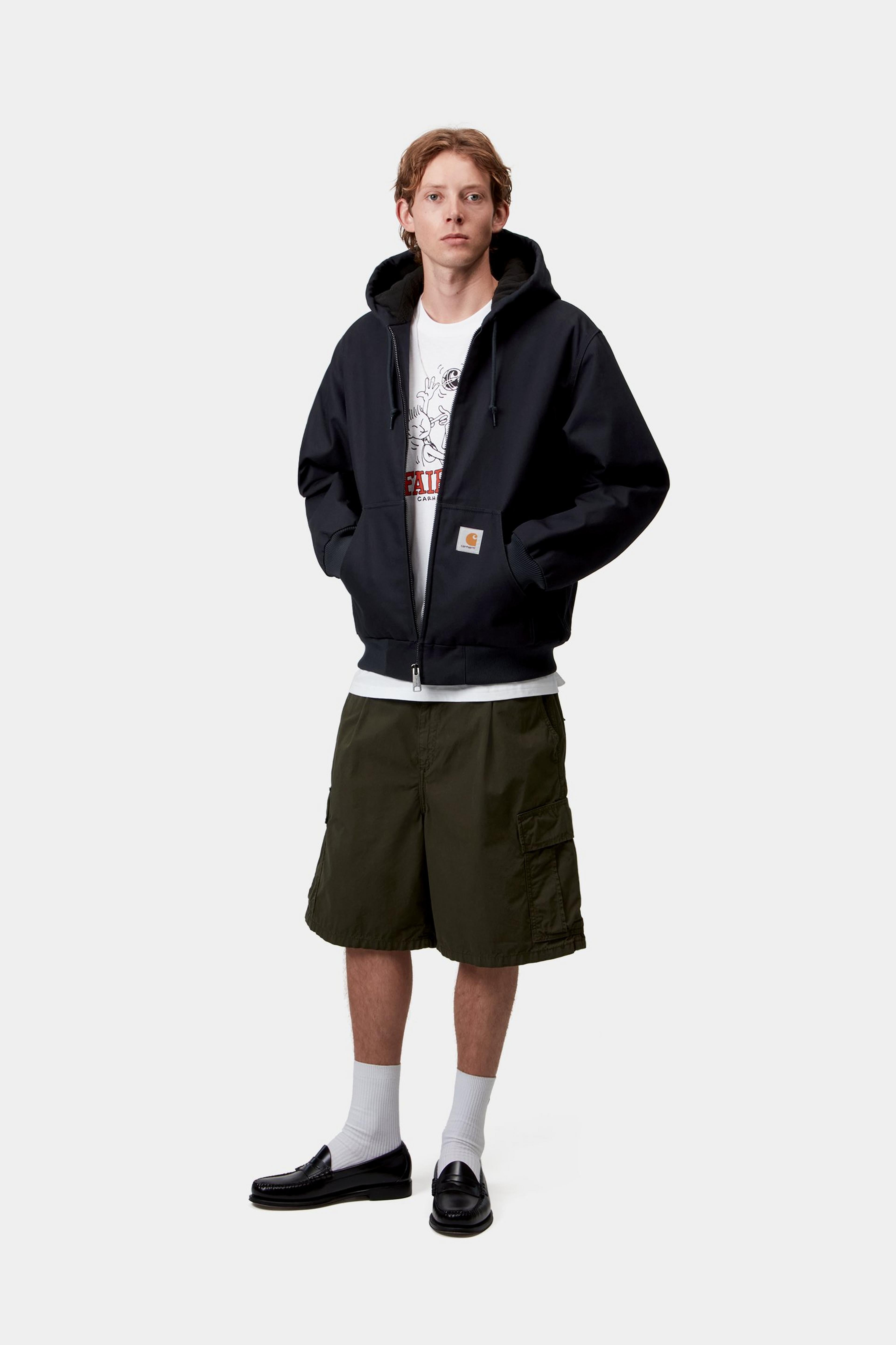Carhartt WIP Active Jacket Dark Navy Rigid