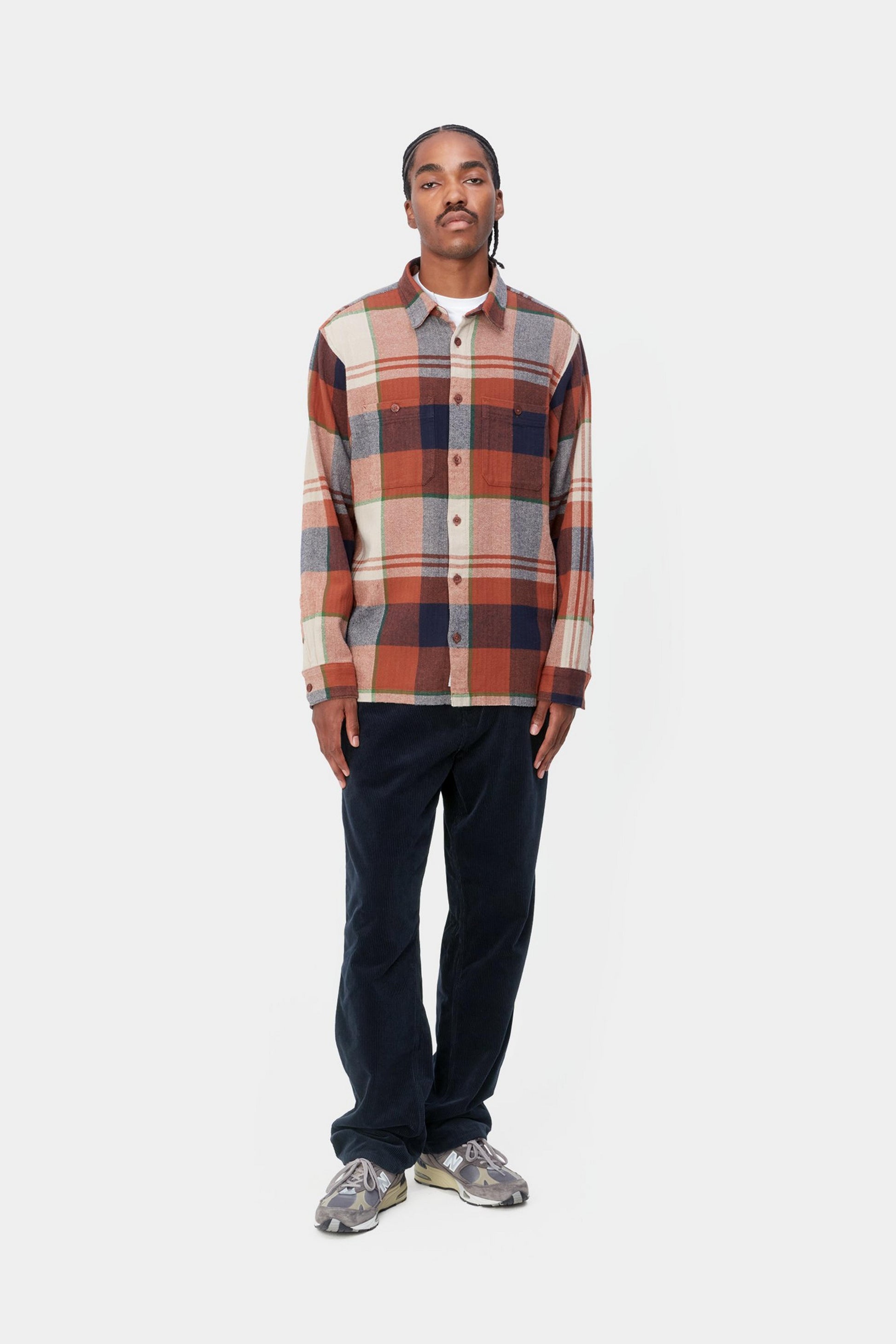 Carhartt WIP Simple Pant Corduroy Dark Navy