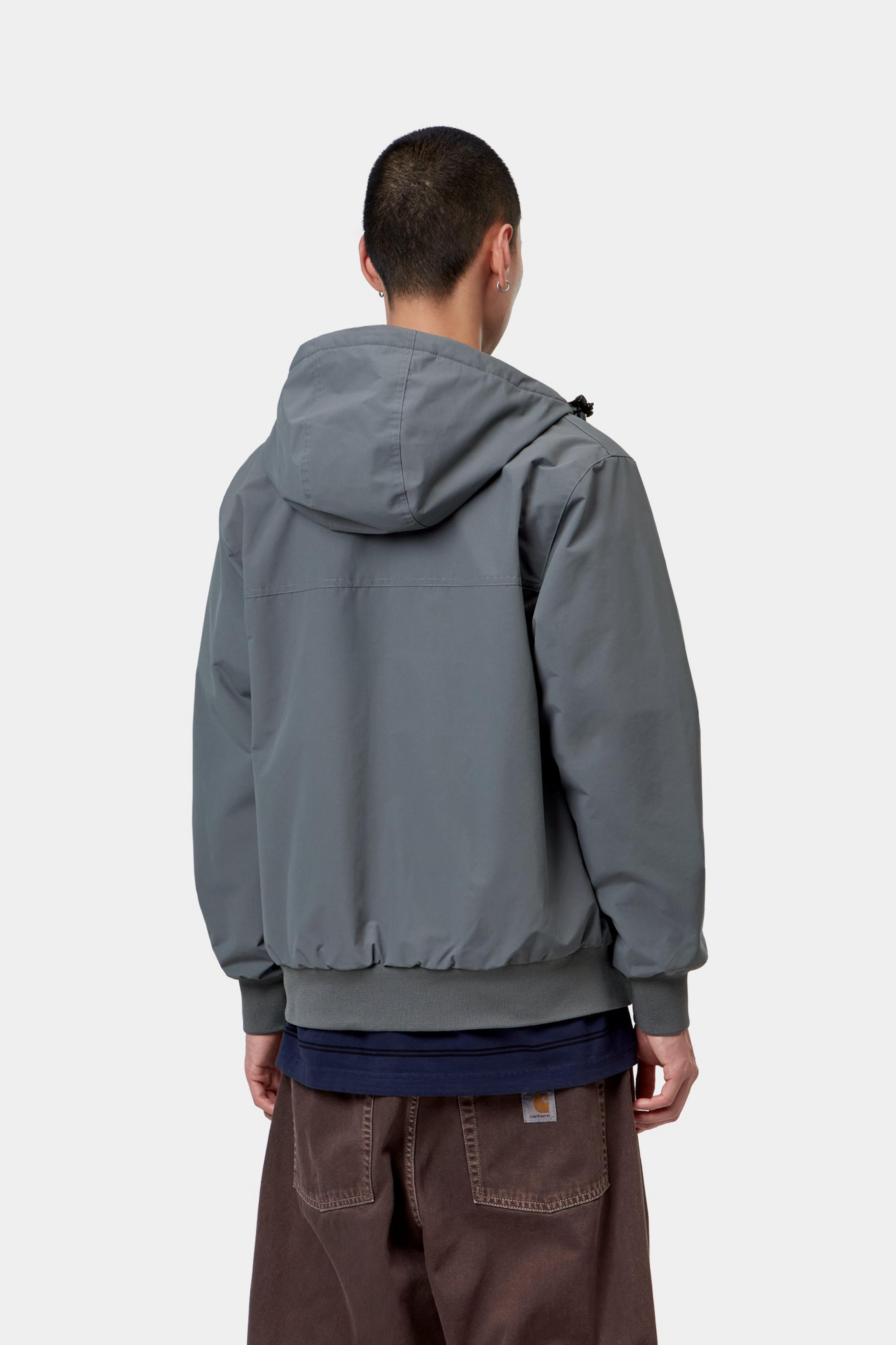 Carhartt Hooded Sail Jacket Styx / White