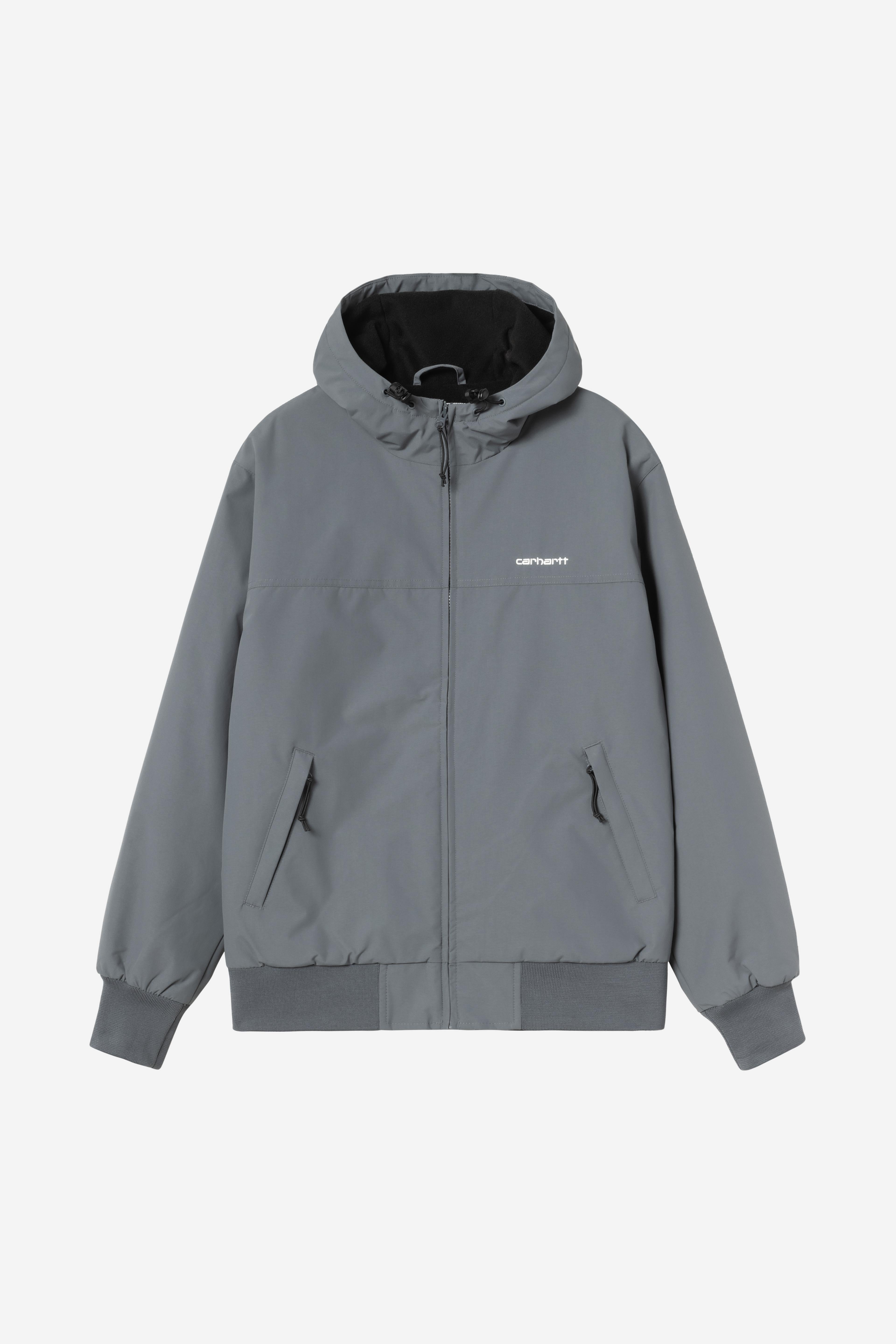 Carhartt Hooded Sail Jacket Styx / White