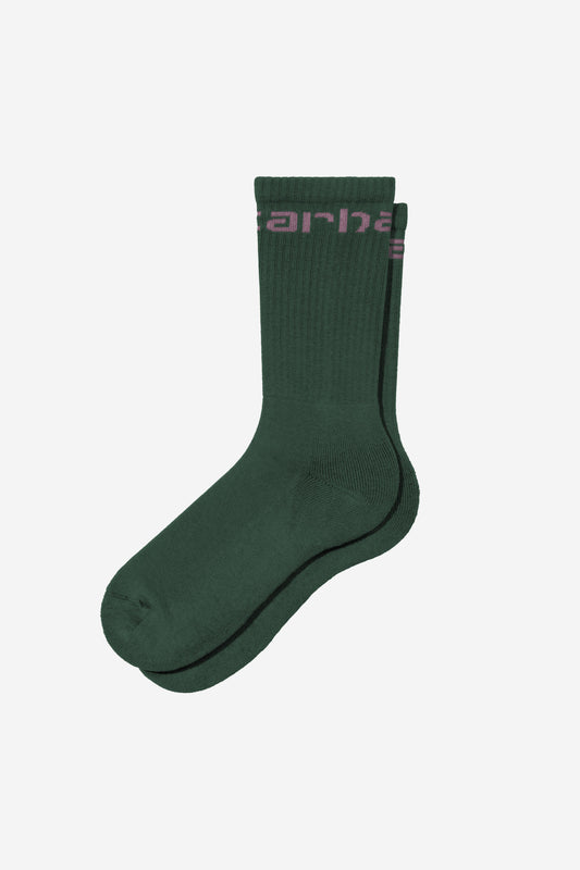Carhartt Logo Socks Sycamore Tree / Phlox
