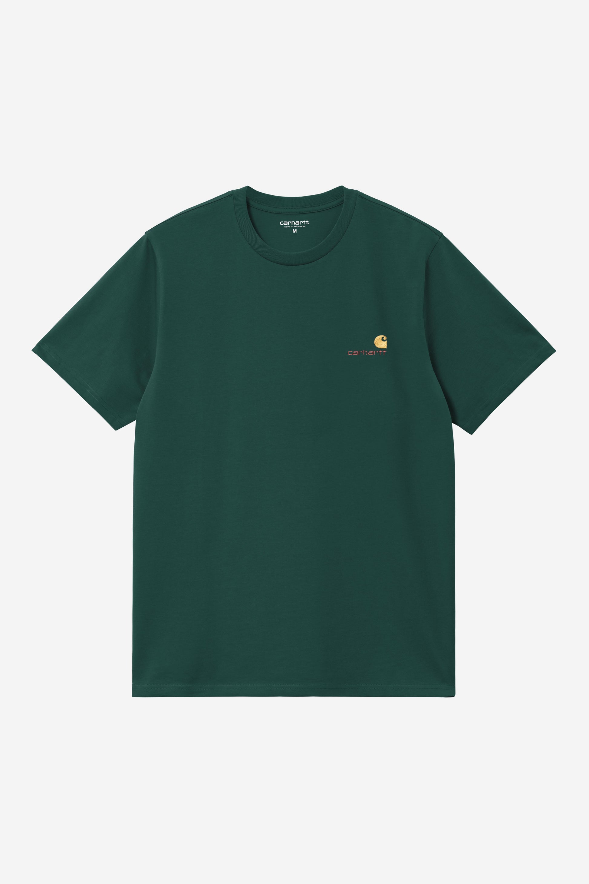 Carhartt WIP American Script Tee Dark Fir