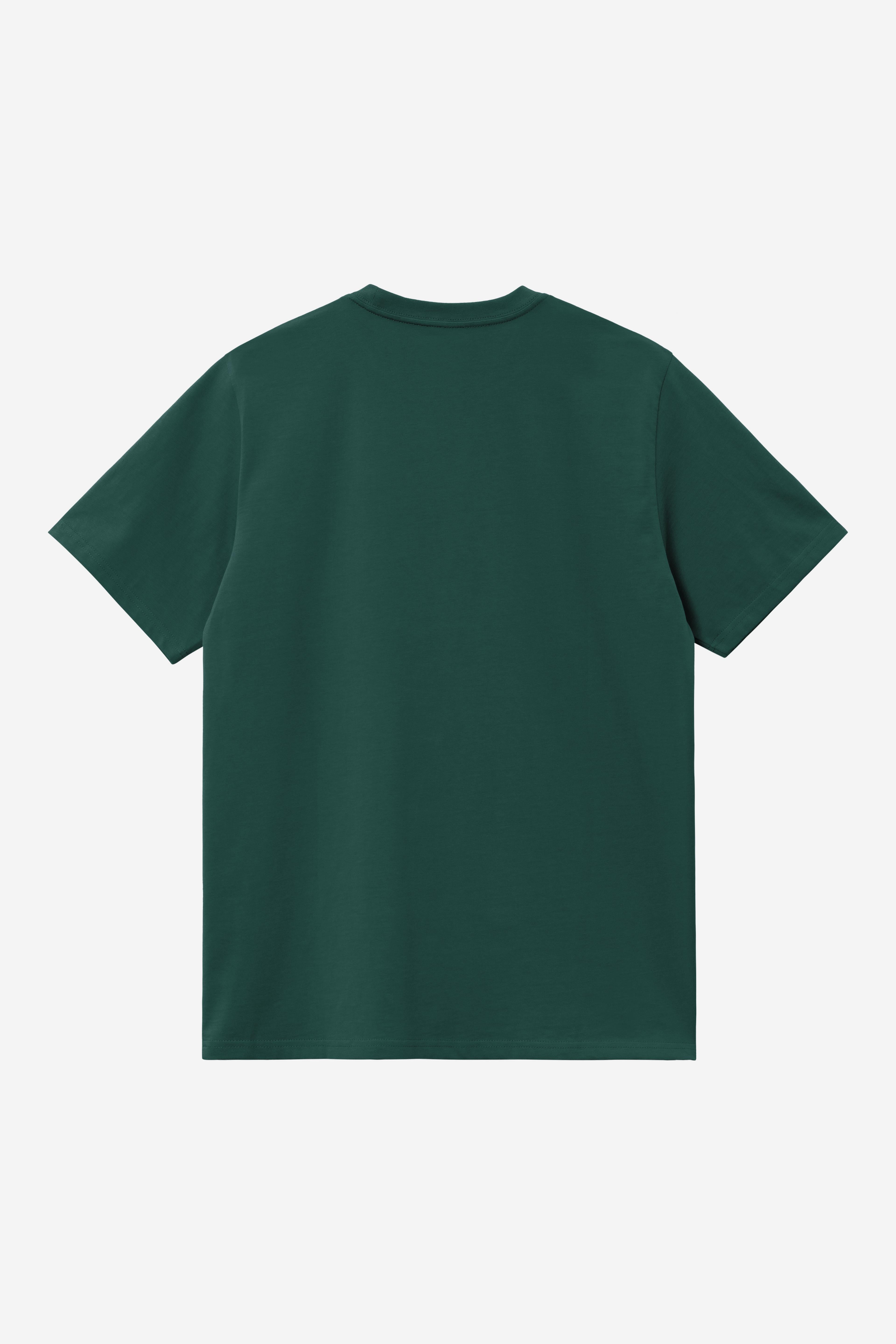 Carhartt WIP American Script Tee Dark Fir