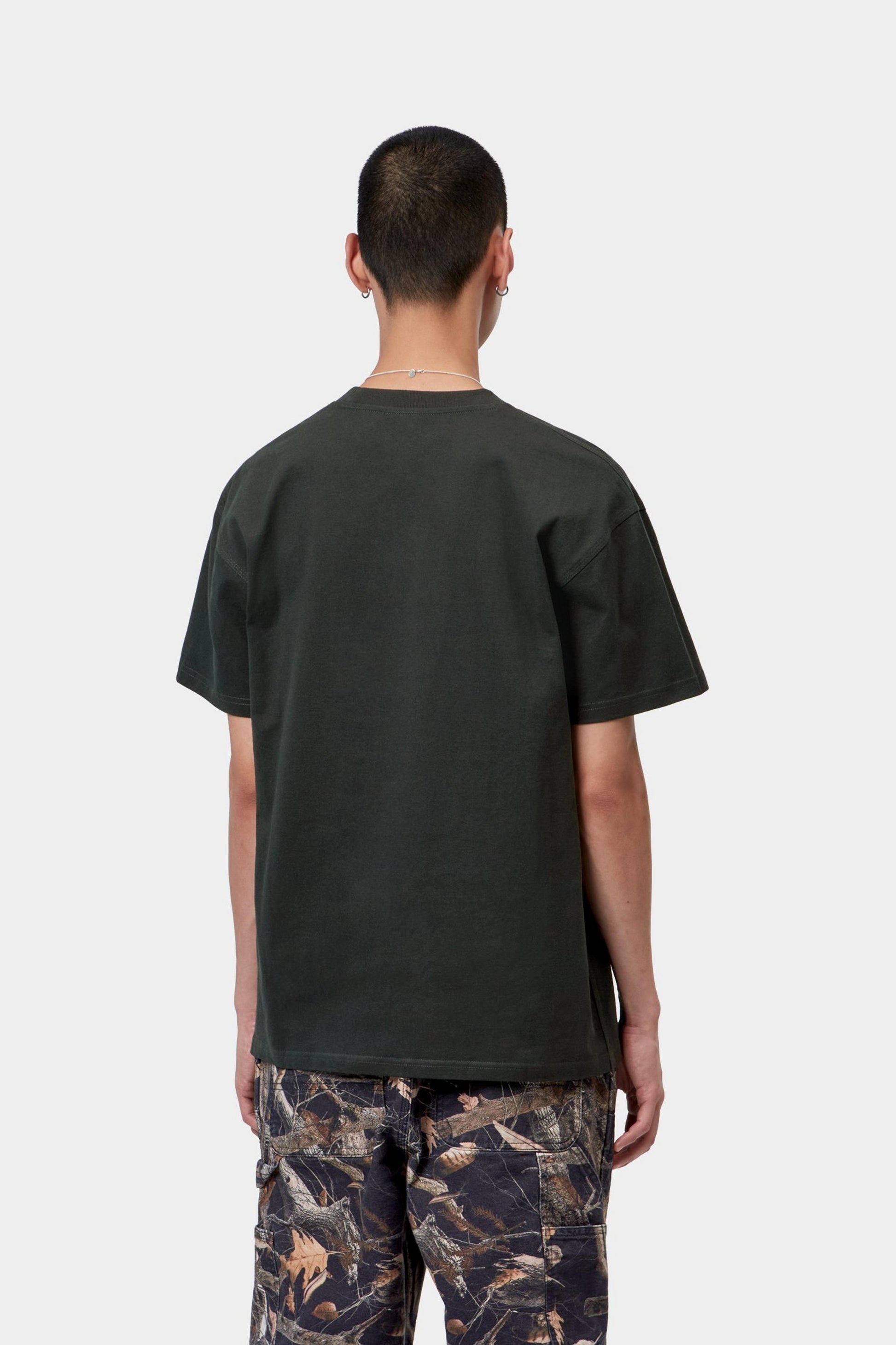 Carhartt WIP American Script Tee Raven
