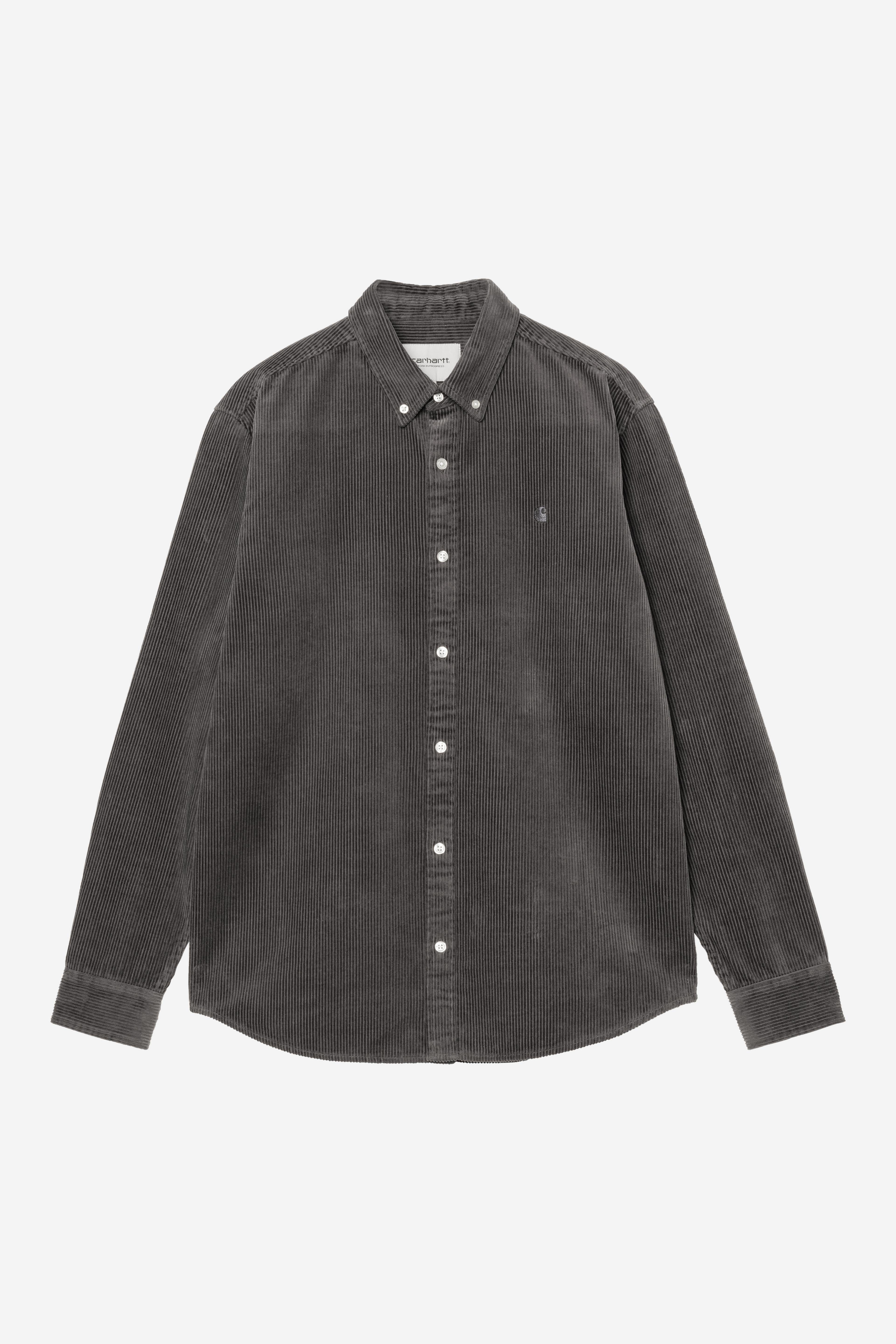 Carhartt L/S Madison Cord Shirt Graphite / Graphite