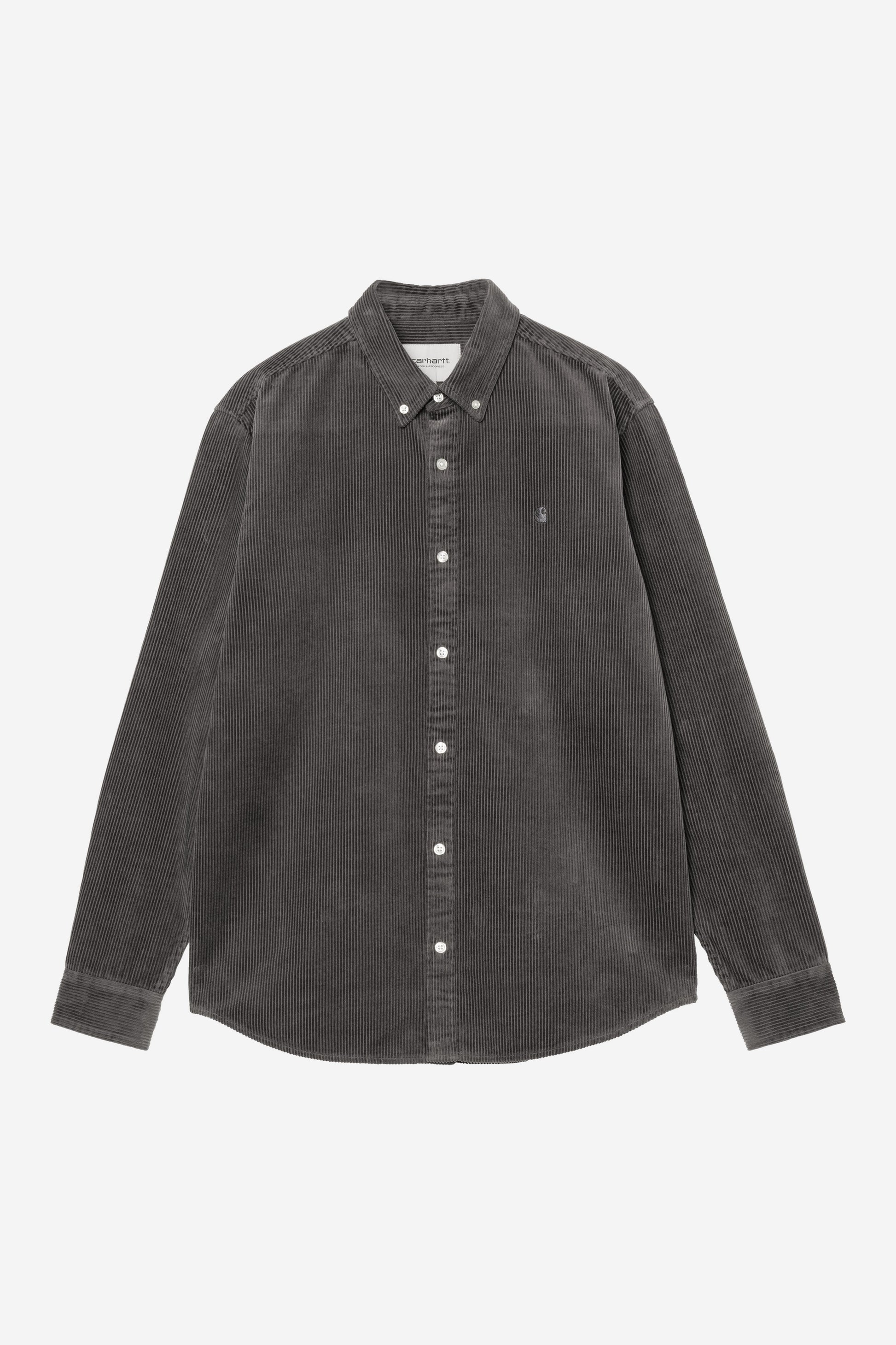 Carhartt L/S Madison Cord Shirt Graphite / Graphite