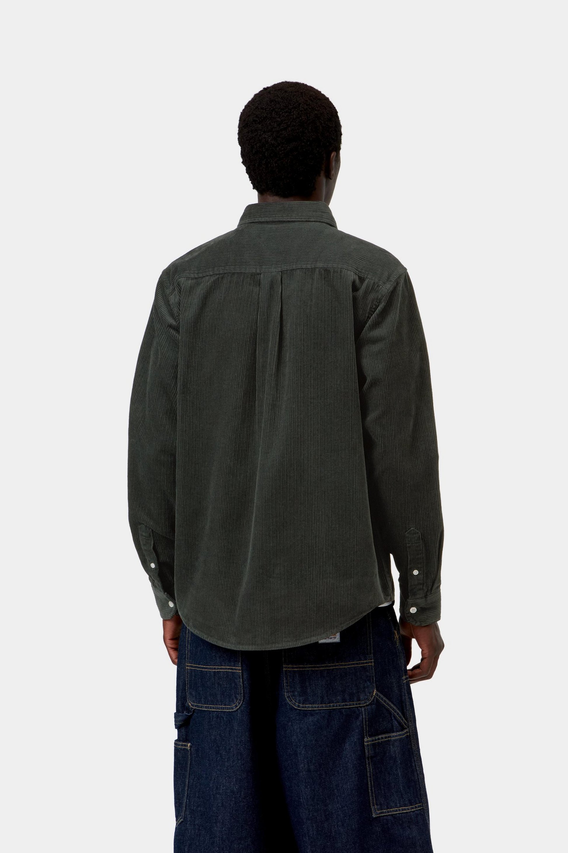 Carhartt L/S Madison Cord Shirt Raven
