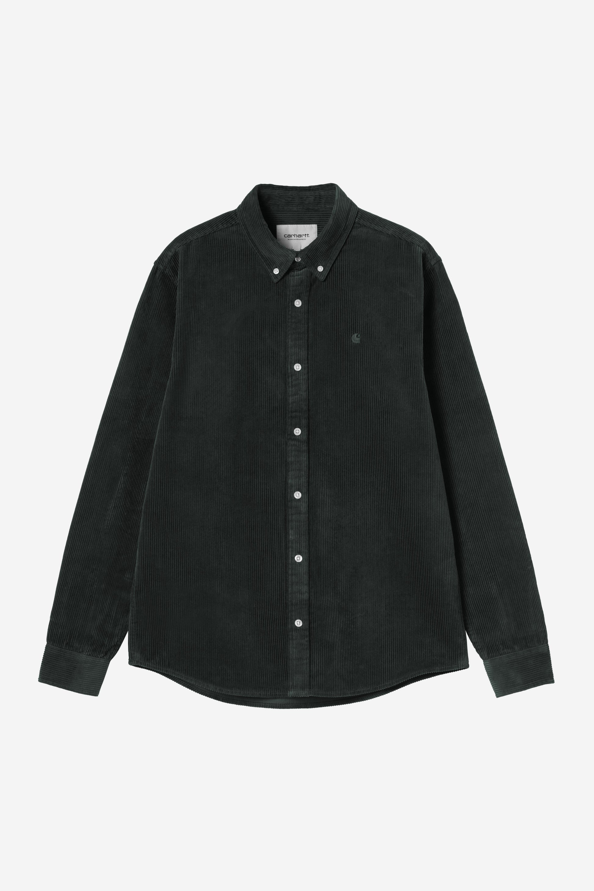 Carhartt L/S Madison Cord Shirt Raven