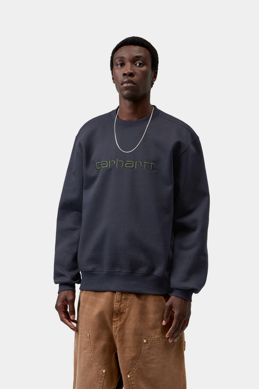 Carhartt WIP Carhartt Sweat Dark Navy / Dark Scarab