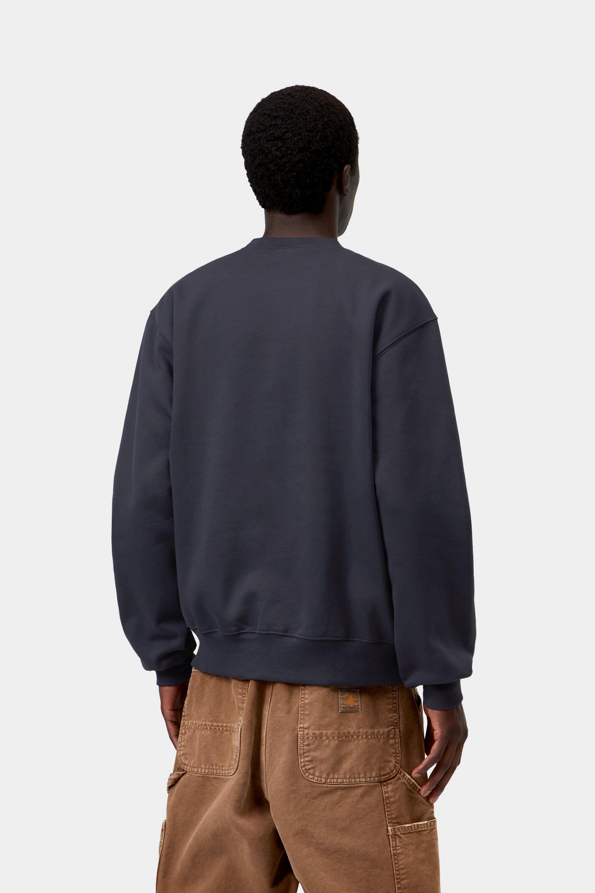 Carhartt WIP Carhartt Sweat Dark Navy / Dark Scarab