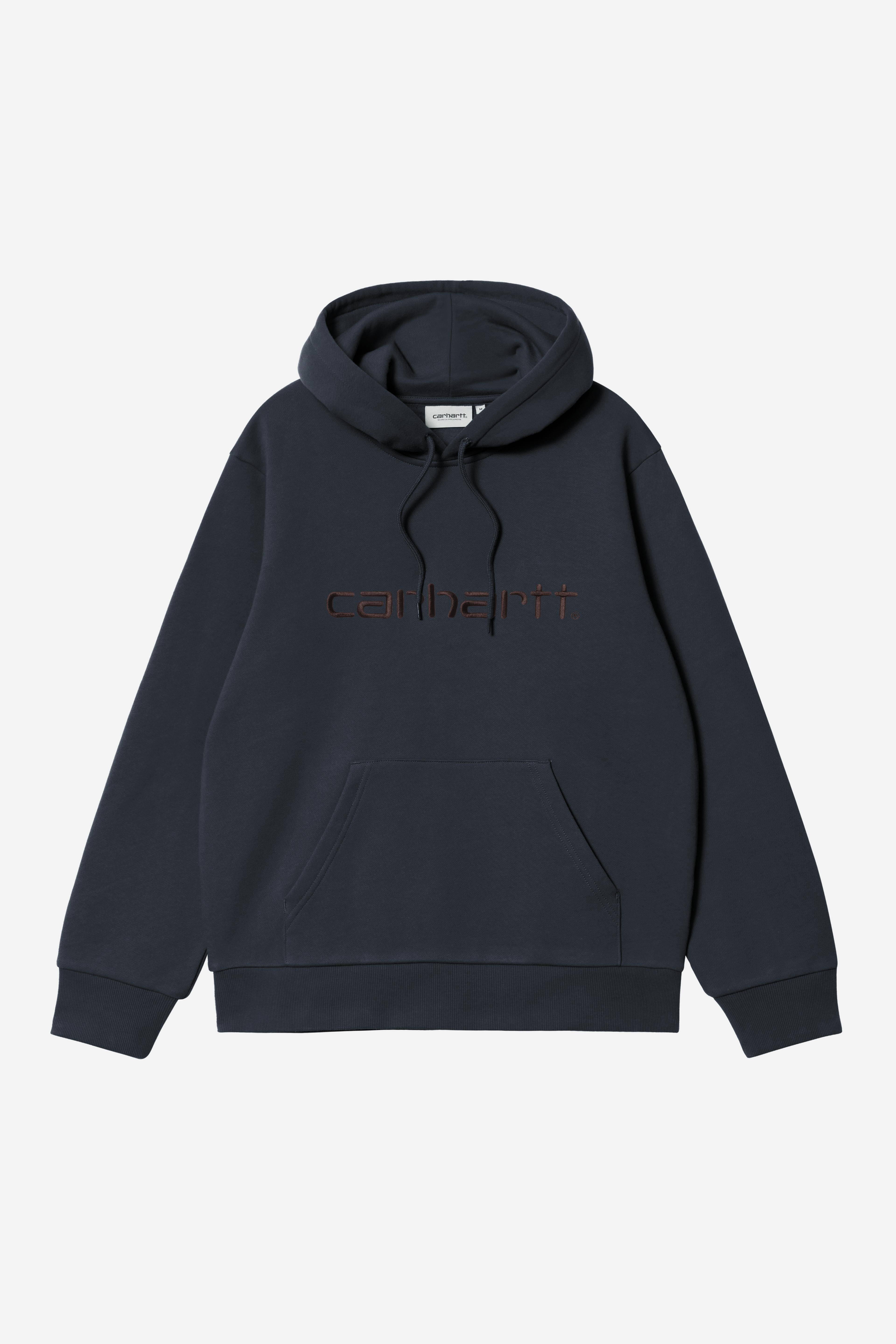 Carhartt WIP Hooded Sweat Deep Night / Palisander