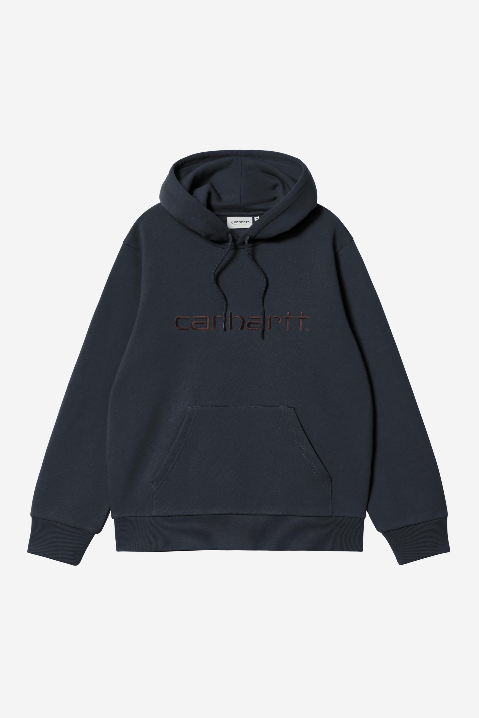 Carhartt WIP Hooded Sweat Deep Night / Palisander