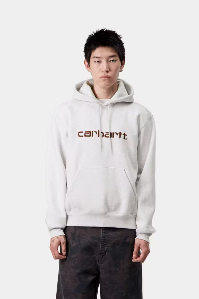 Carhartt WIP Hooded Sweat  Ash Heather Rondo