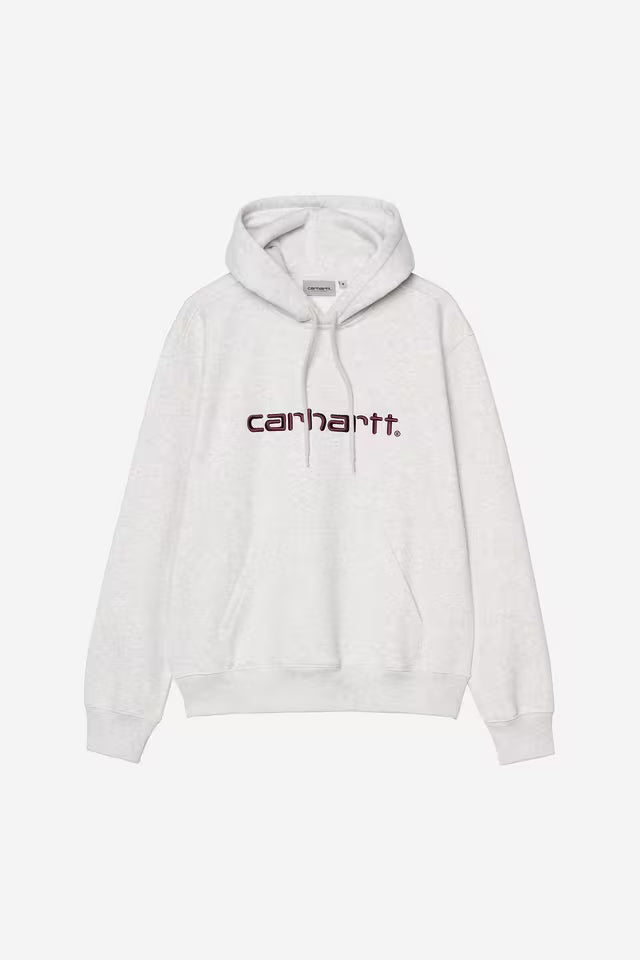 Carhartt WIP Hooded Sweat  Ash Heather Rondo