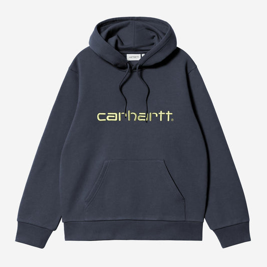 Carhartt WIP Hooded Sweat Deep Night / Gentle Green