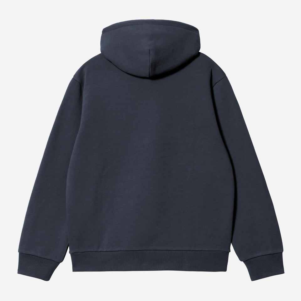 Carhartt WIP Hooded Sweat Deep Night / Gentle Green