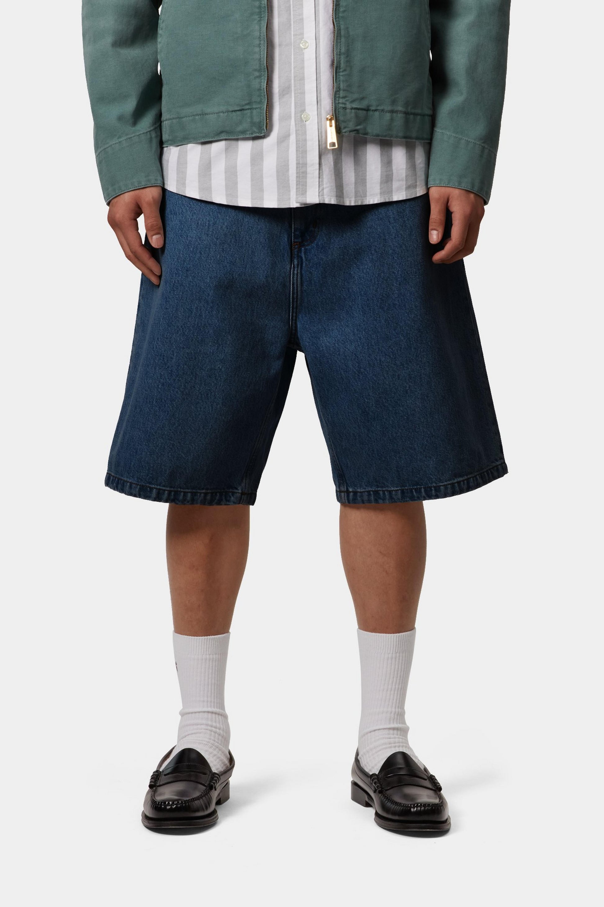 Carhartt WIP Brandon Short Denim Blue Stone Washed