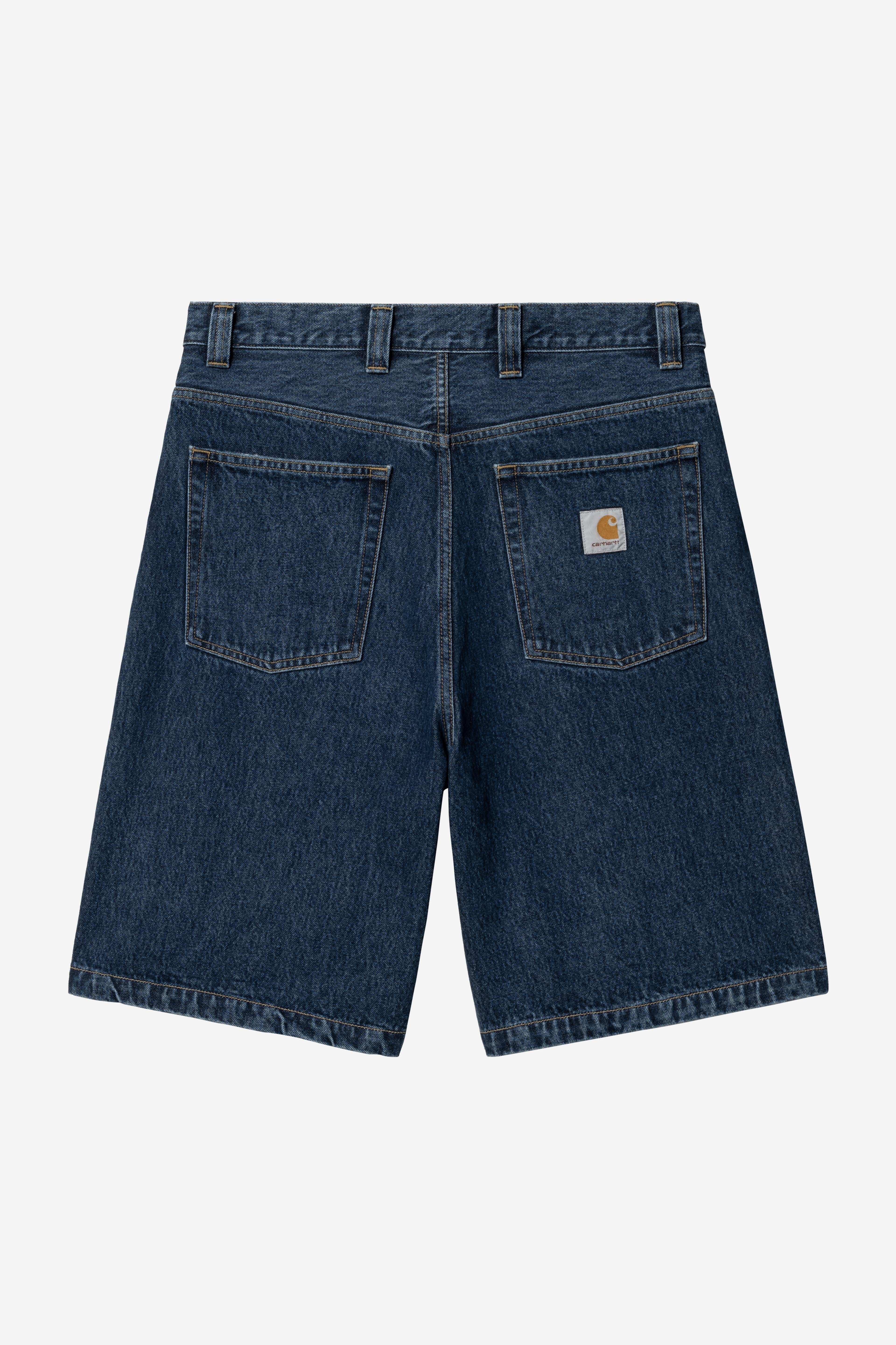 Carhartt WIP Brandon Short Denim Blue Stone Washed