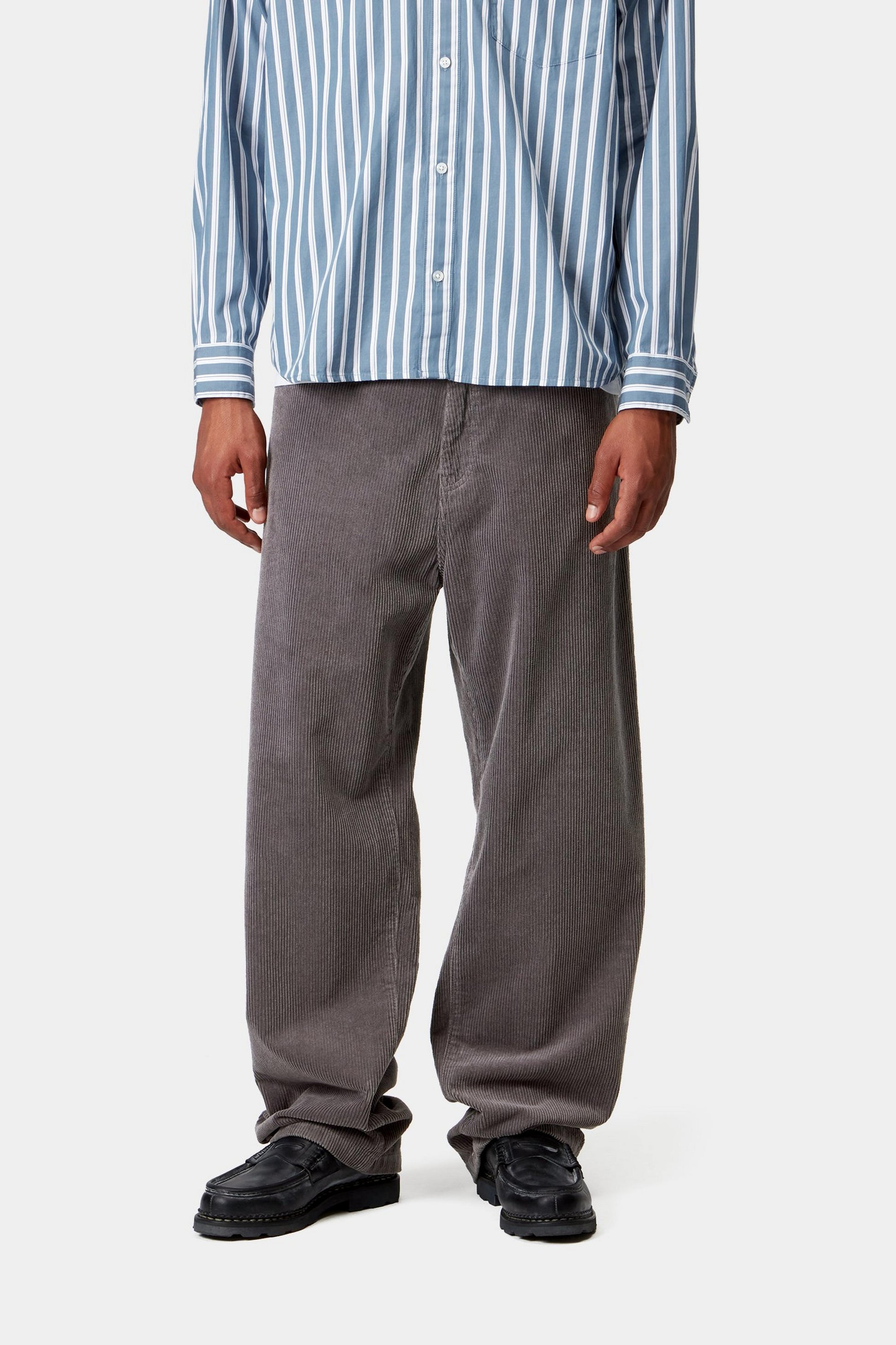 Carhartt WIP Landon Pant Cord Porphyry Rinsed