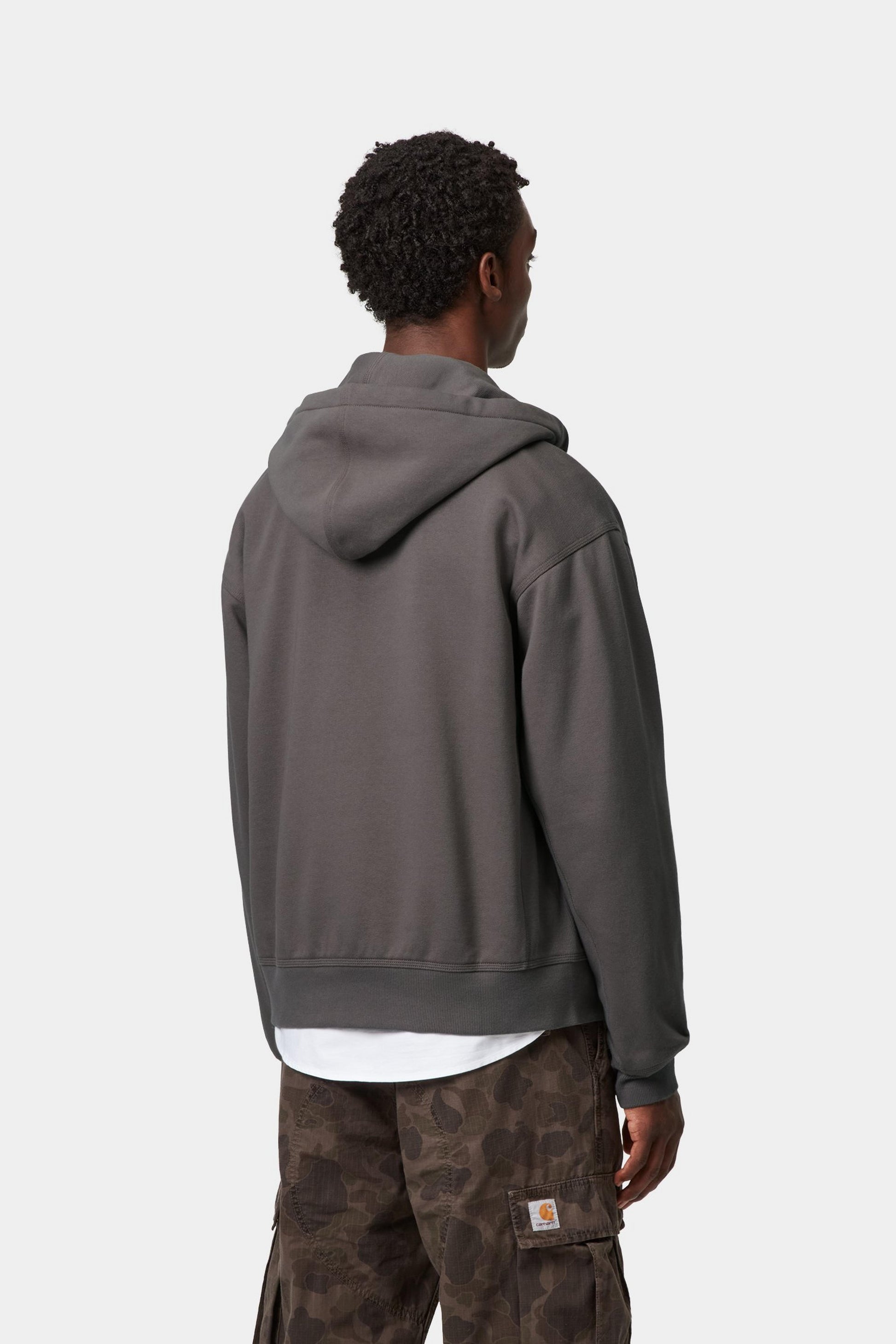 Carhartt WIP Hooded American Script Jacket Porphyry