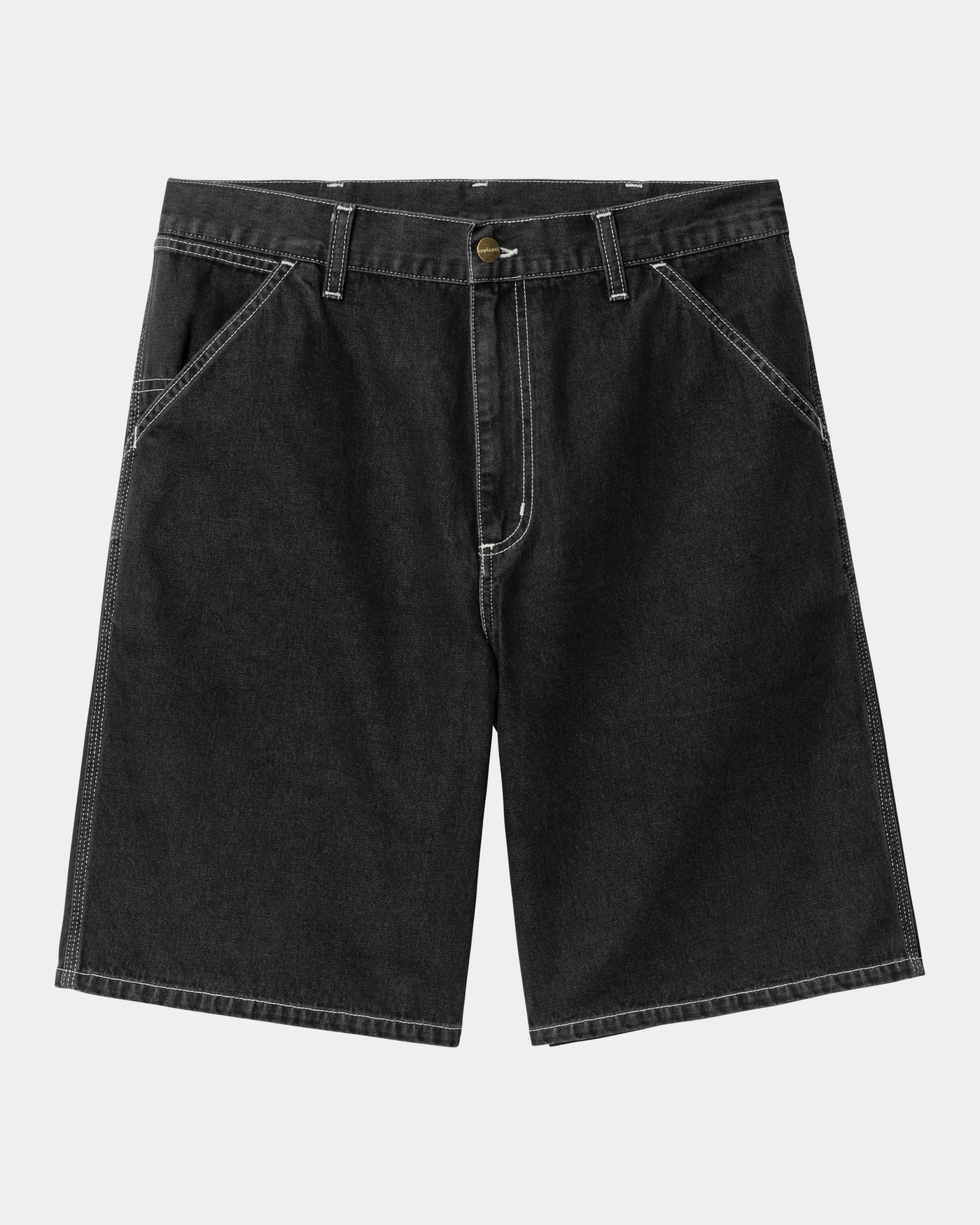 Carhartt WIP Simple Short Denim Black Heavy Stone Washed