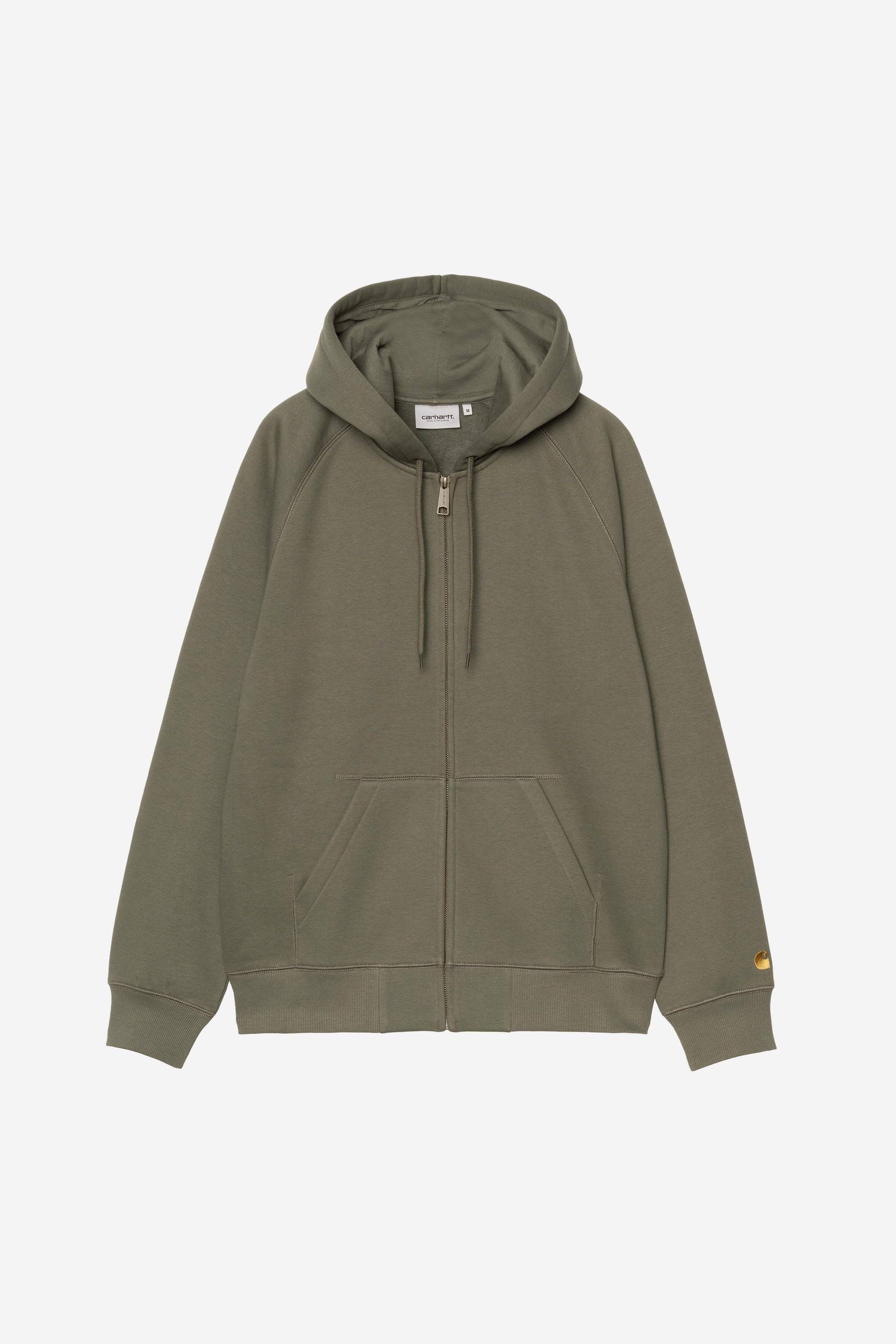 Carhartt WIP Hooded Chase Jacket Leaf / Gold
