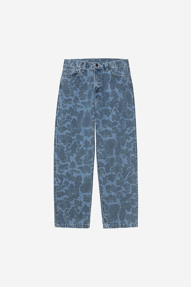 Carhartt WIP Duck Landon Pant Camo Blue Bleached