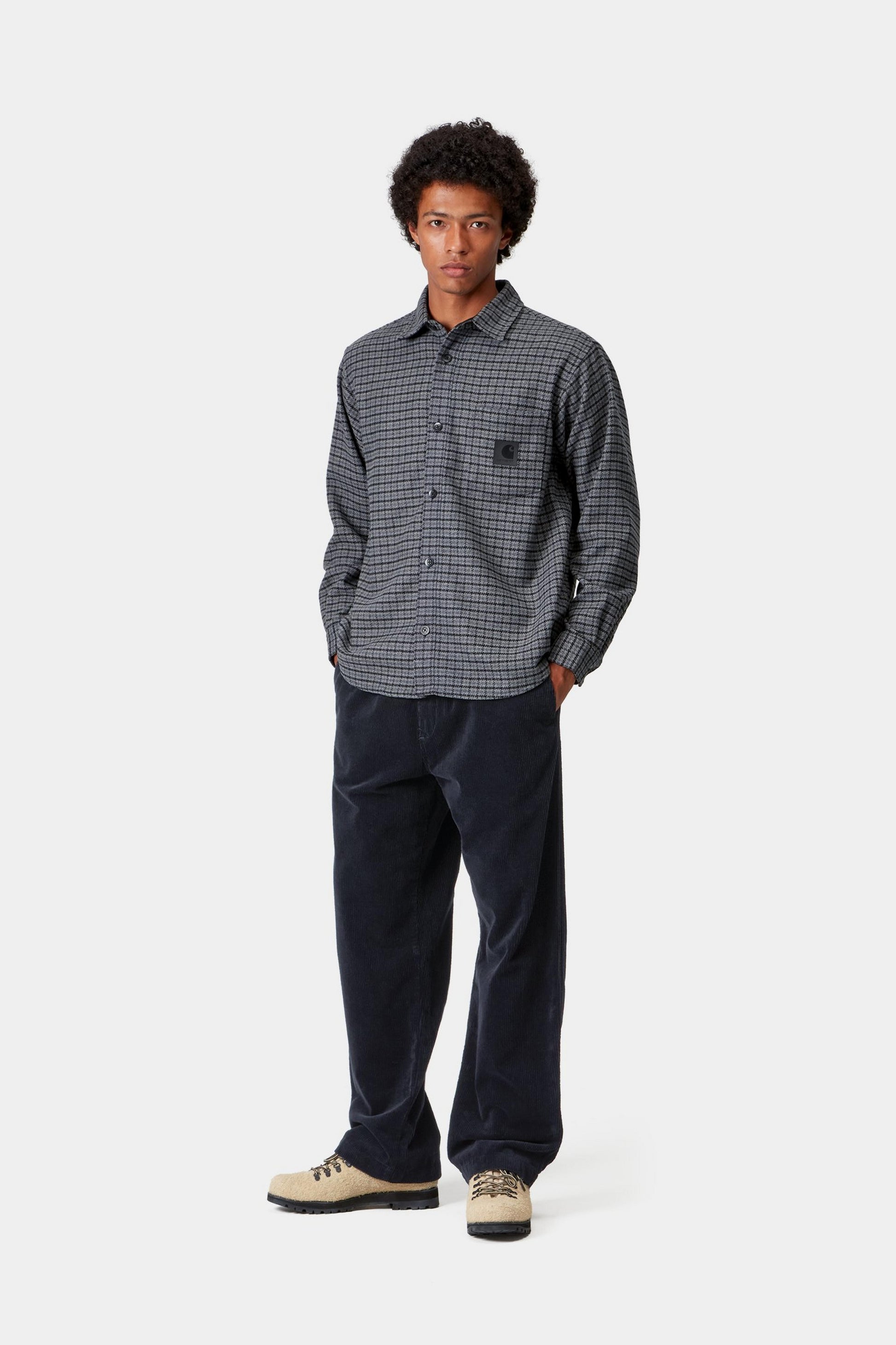 Carhartt Floyde Pant Dark Navy Rinsed