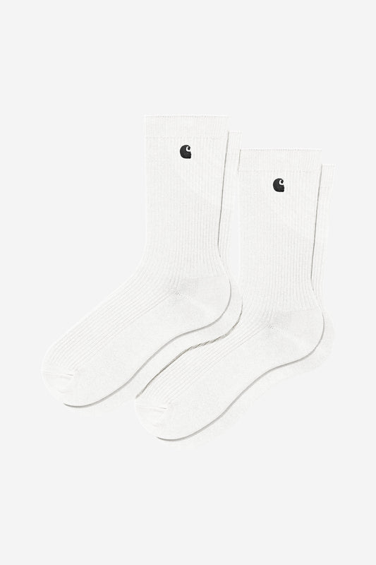 Carhartt Madison 2-Pack Socks (2 Pairs) White/Black