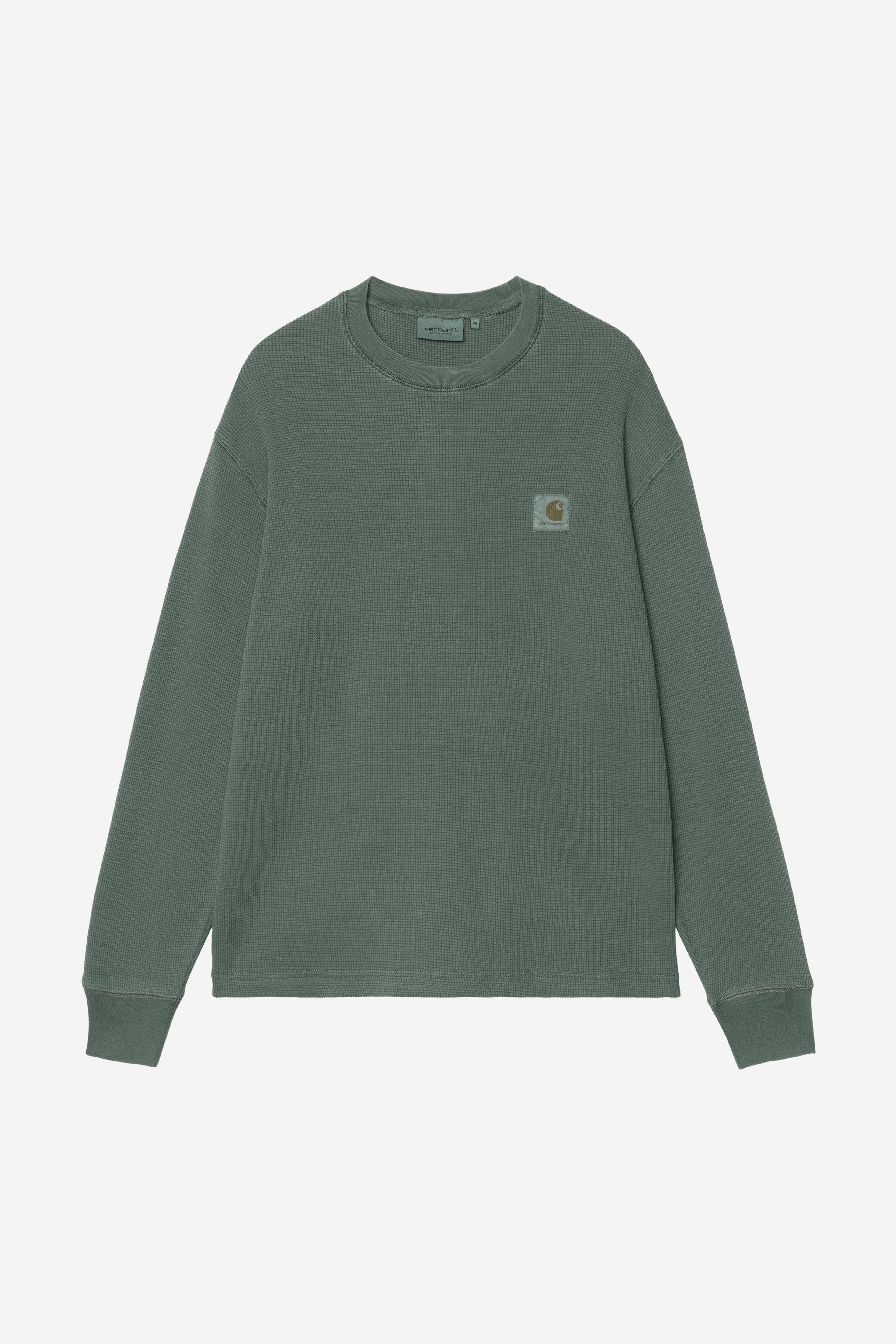 Carhartt L/S Vista Waffle Tee Dark Scarab