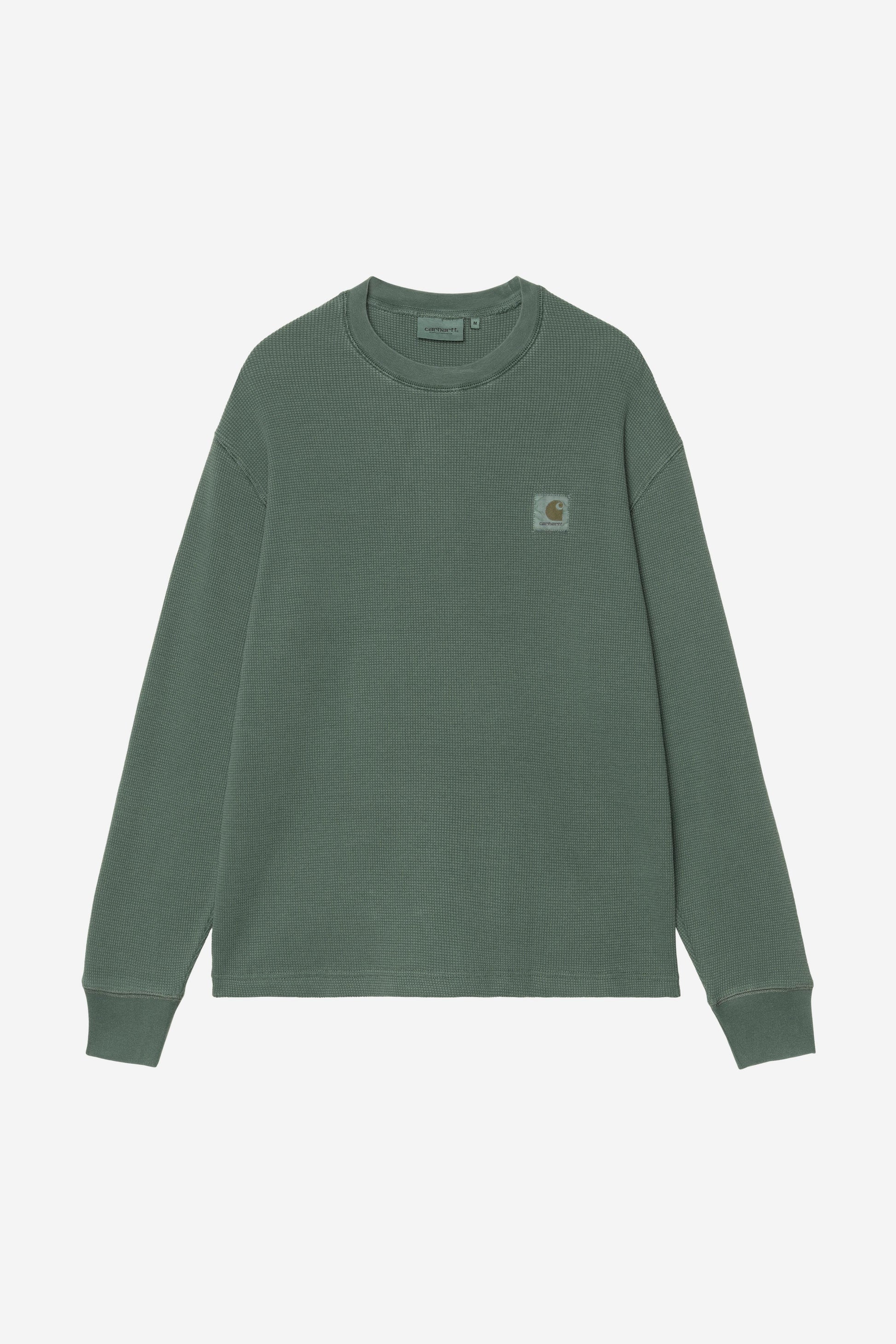 Carhartt L/S Vista Waffle Tee Dark Scarab