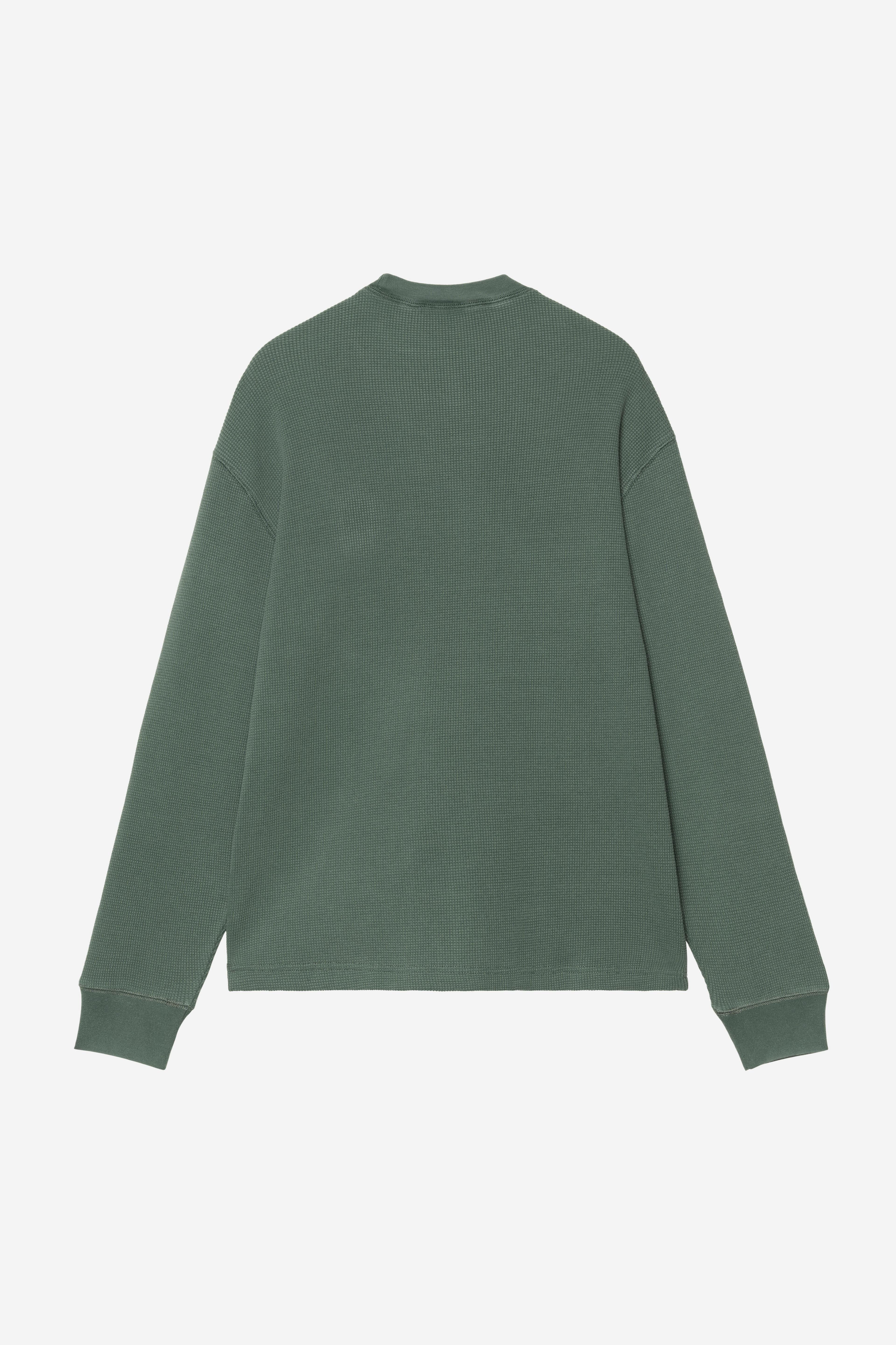 Carhartt L/S Vista Waffle Tee Dark Scarab