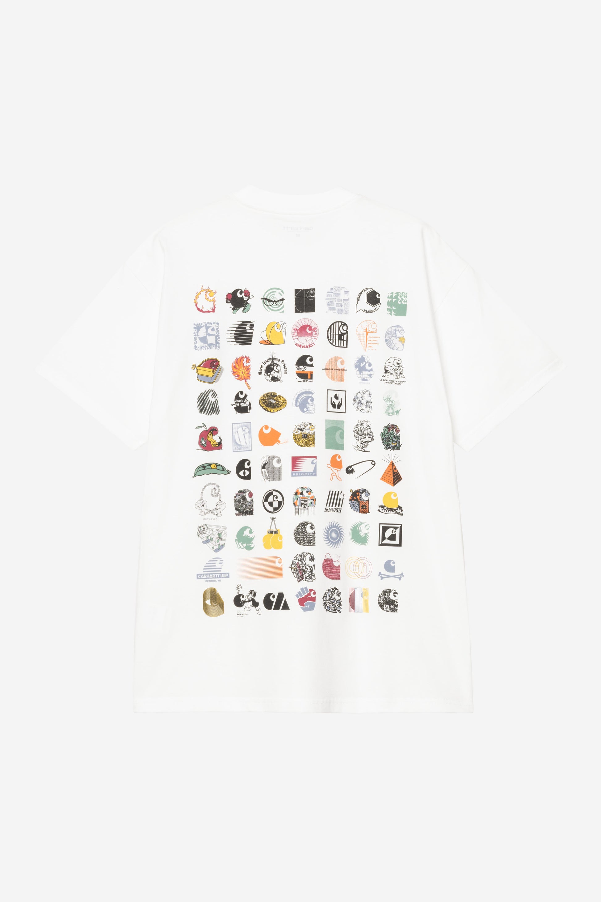 Carhartt WIP S/S C Logo 01 Tee Archive White
